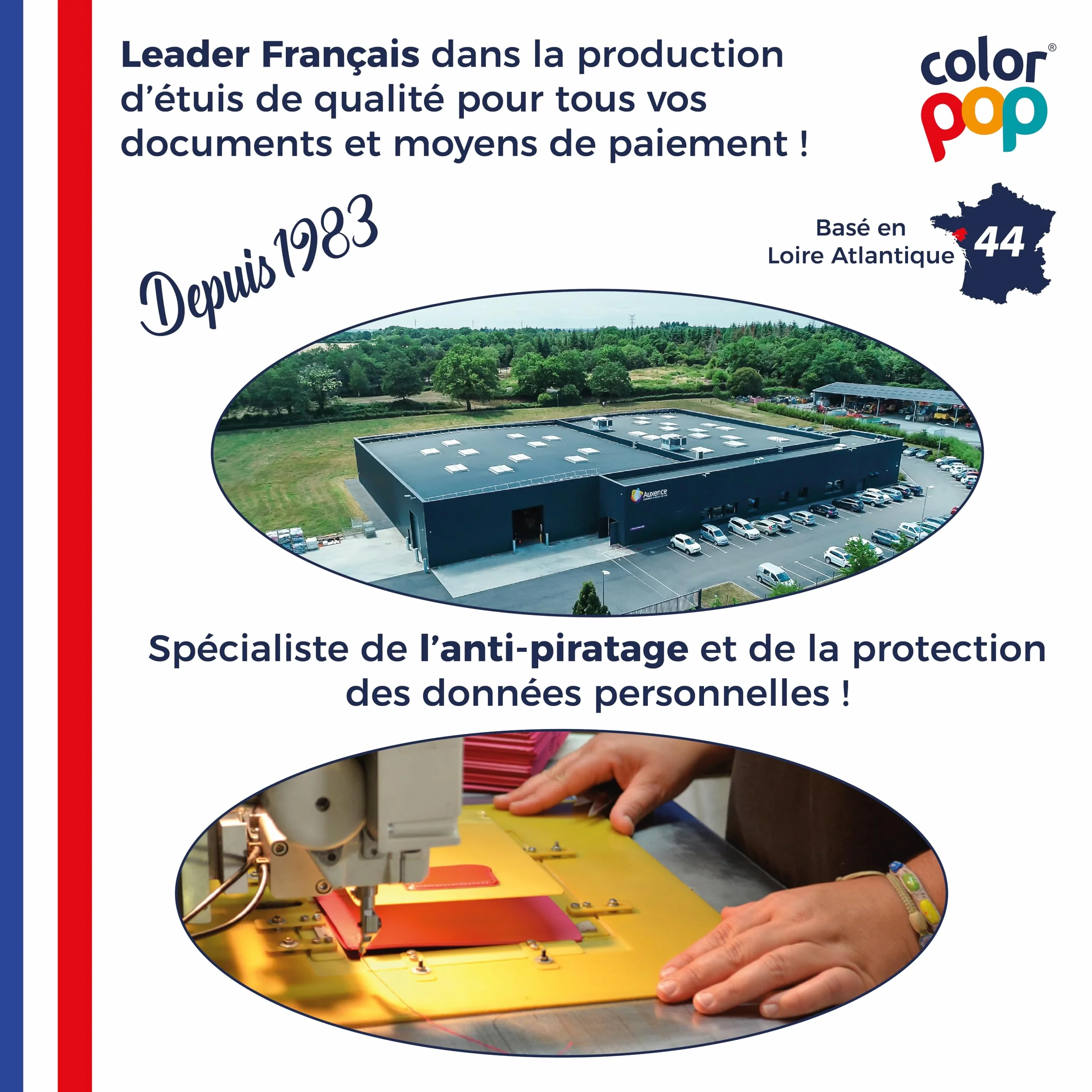 Color Pop Etui santé PVC Lilas 15,8 x 11,7 x 0,4 cm Fabrication française