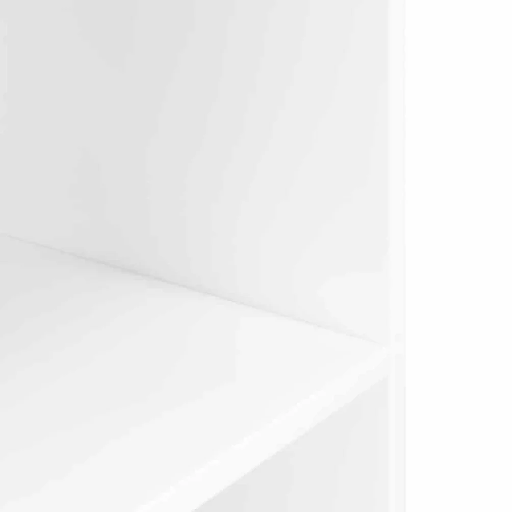 Support pour aquarium blanc 60,5x36x72,5 cm bois d'ingénierie