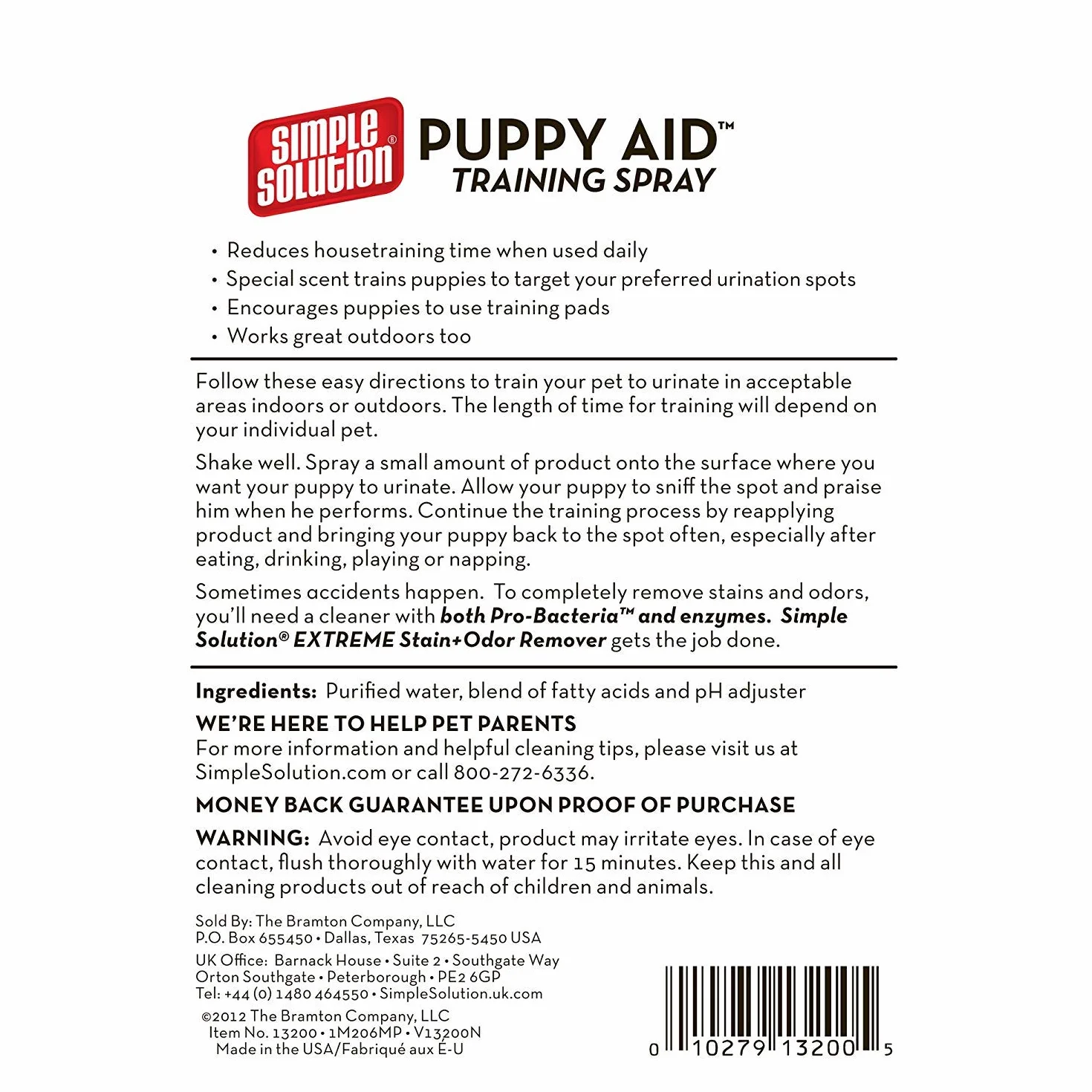 Simple Solution Attrayant pour les Chiens qui Urinent 500ml