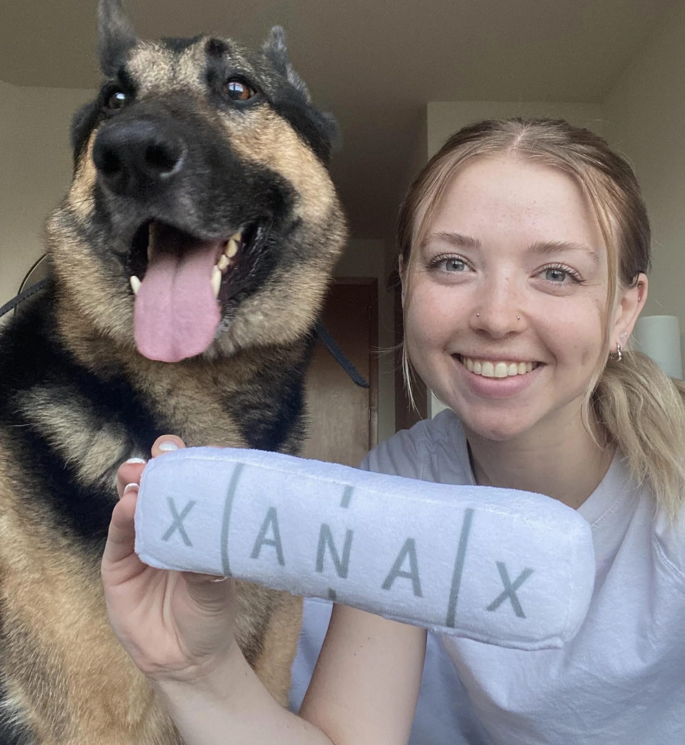 Nestpark Jouet amusant pour chien - Parodie en peluche froissée