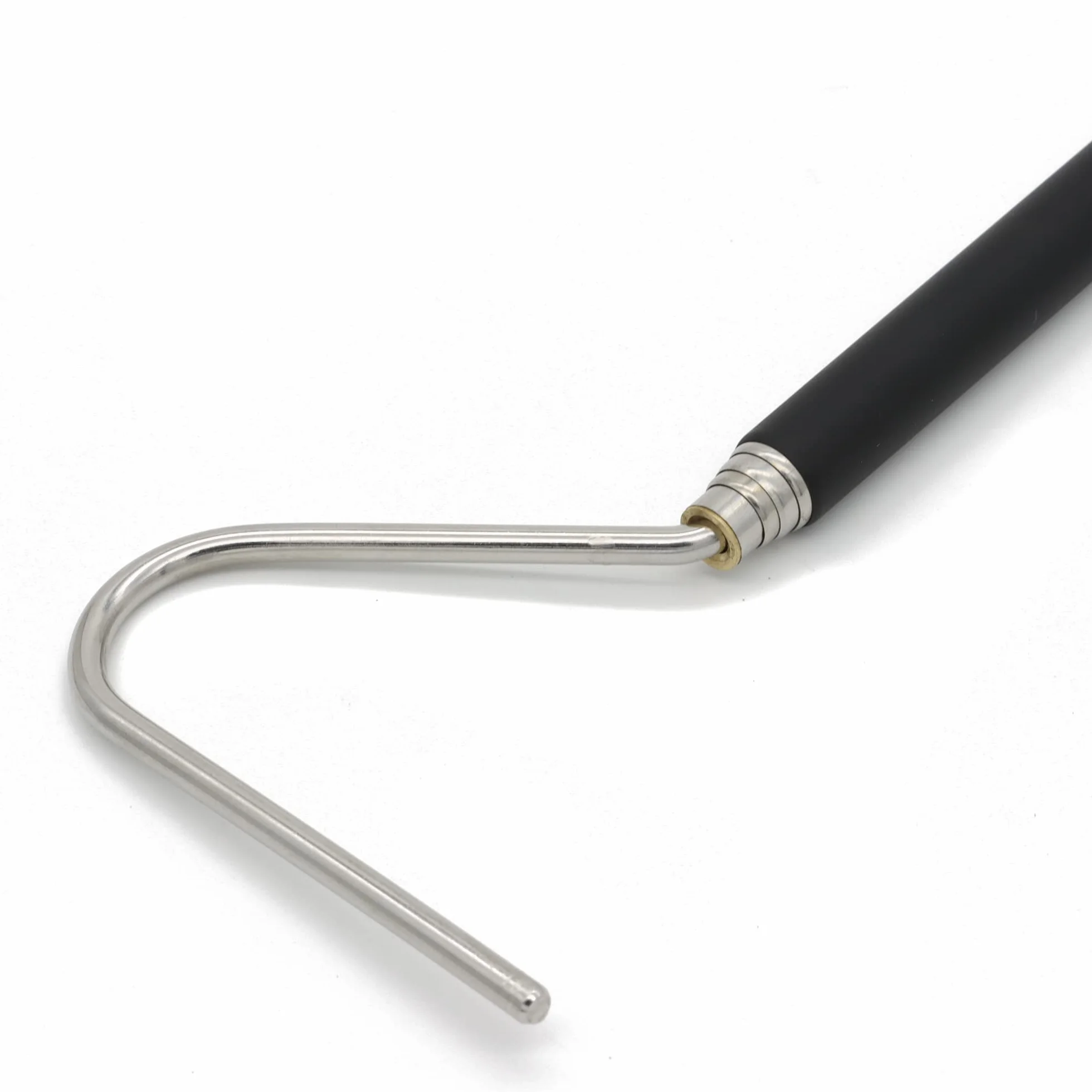 Crochet serpent extensible en acier inoxydable 99,1 cm, outil de manipulation pour reptile