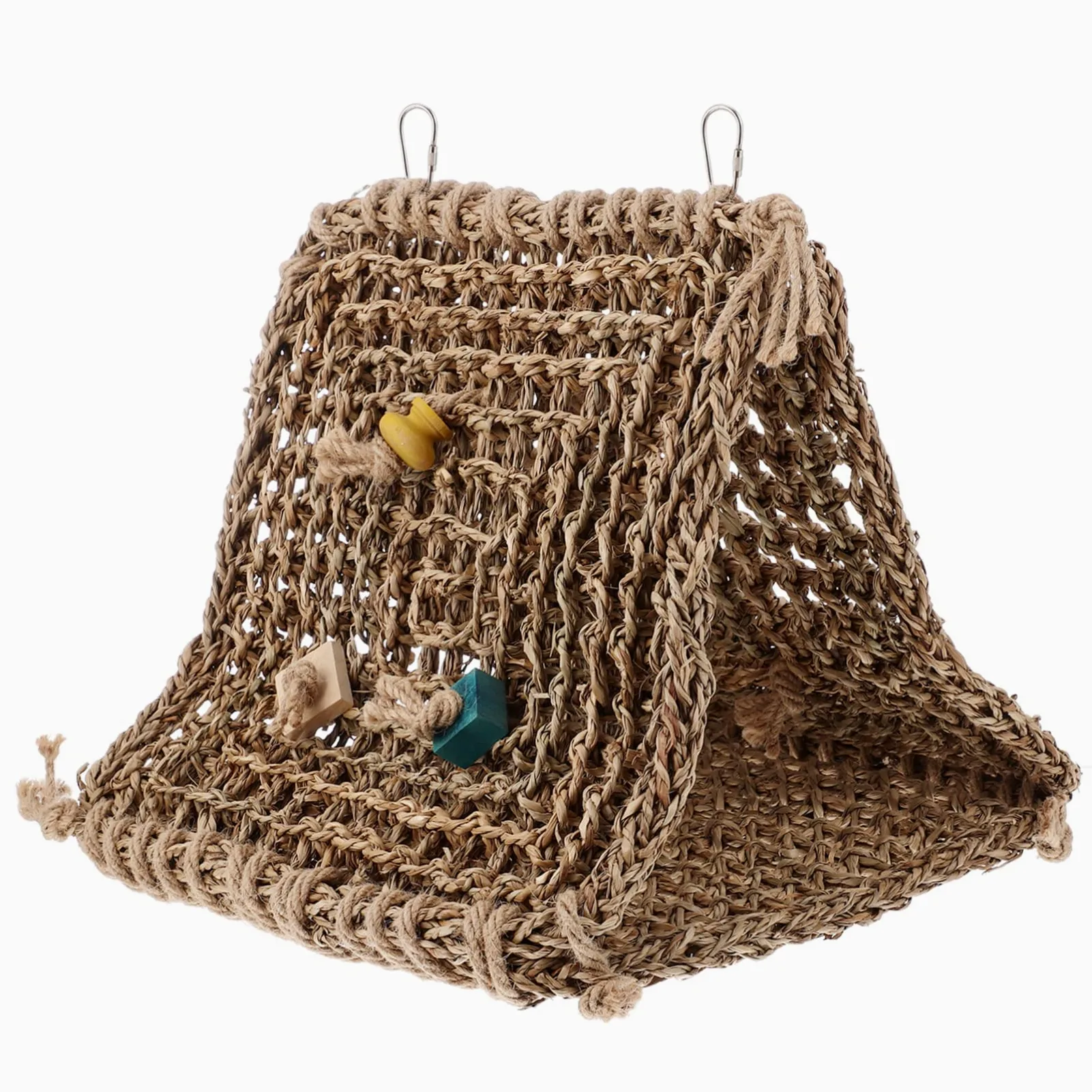 SUPVOX Hamac Suspendu pour Oiseaux Nichoir pour Perroquet Abri de Cage Maison pour Oiseaux Lit de Perroquet Plusieurs Styles