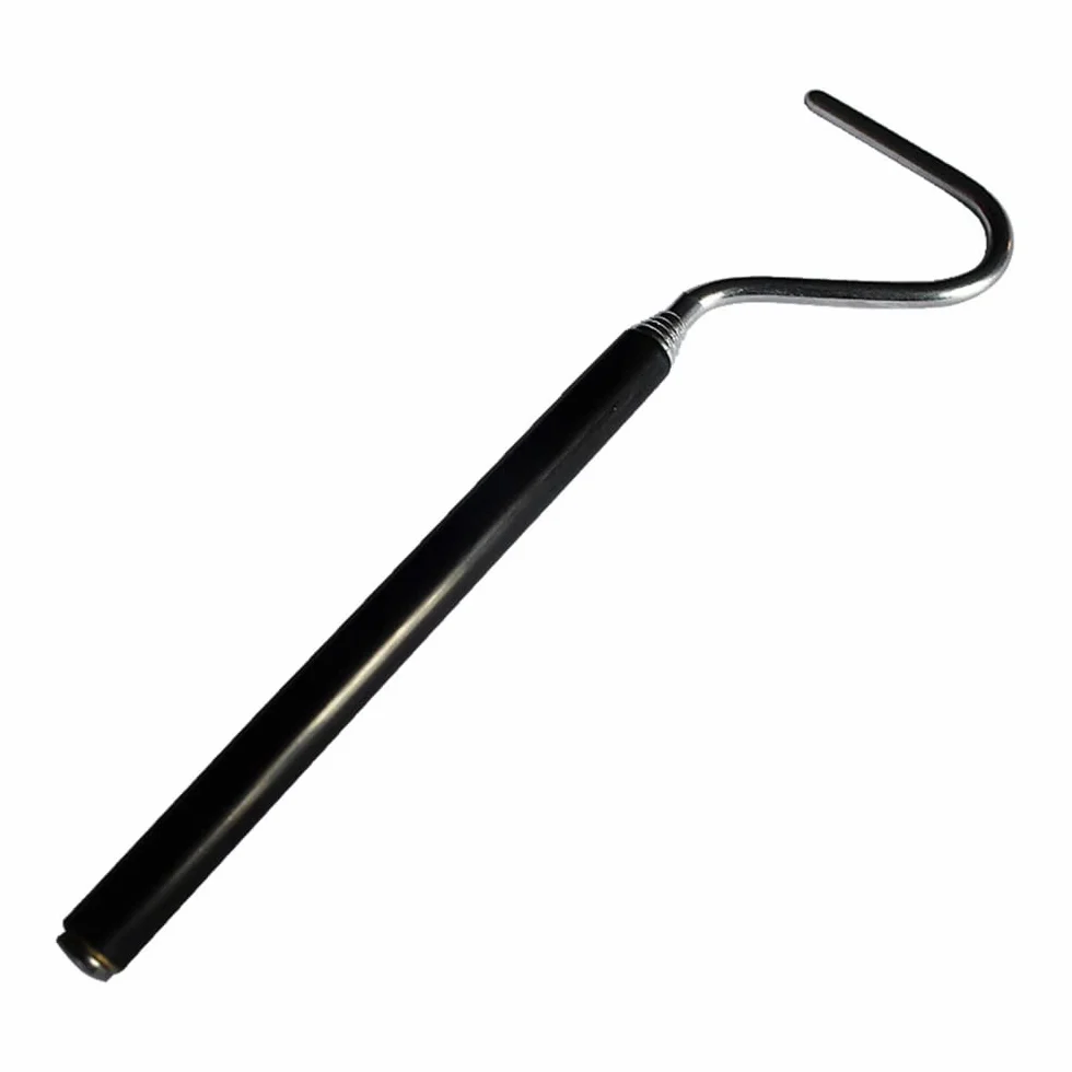 DONGKER Crochet de Serpent Pliable en Acier Inoxydable 66 cm pour Capture de Serpents Jusqu'à 0,9 Kg