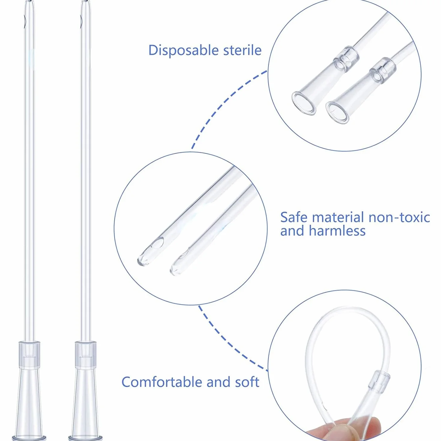 Kit d'alimentation pour Bébé Oiseau 10 ML Seringue avec Tubes pour Perroquets Petits Animaux