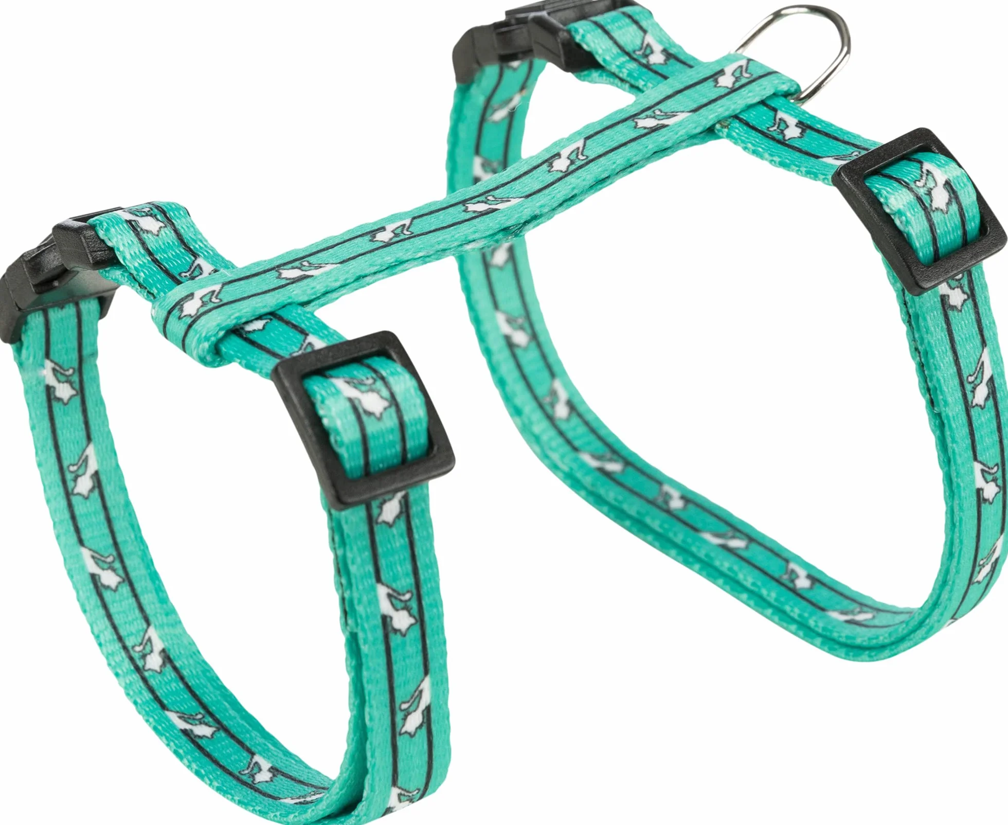 TRIXIE Harnais pour chats avec laisse 27-45 cm 1,20 m sangle réglable fermetures à cliquet