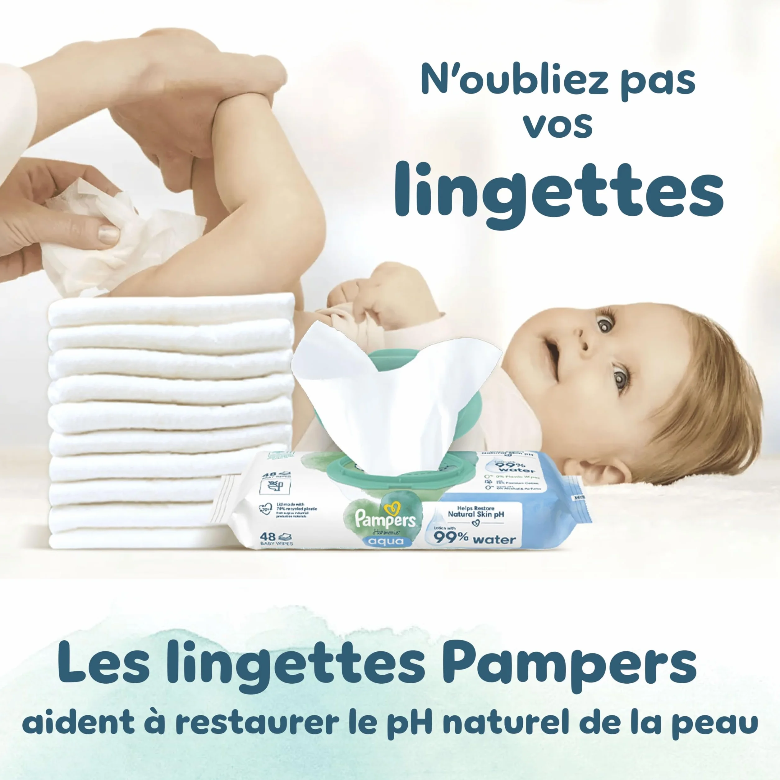 Pampers Harmonie Taille 2 204 Couches 4-8kg Protection Douce