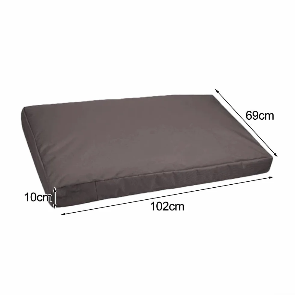 Housse de matelas pour chien Oxford 210D Imperméable Noir 76 x 51 x 10 cm