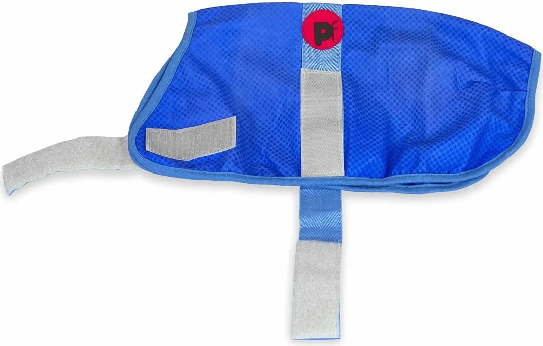 Petface Manteau d'été rafraîchissant pour Chien Bleu 50 cm