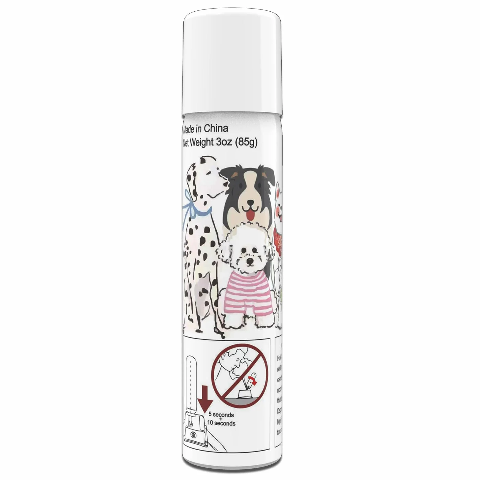 Citronnelle Spray Anti-Aboiement pour Chien, Recharge 85g