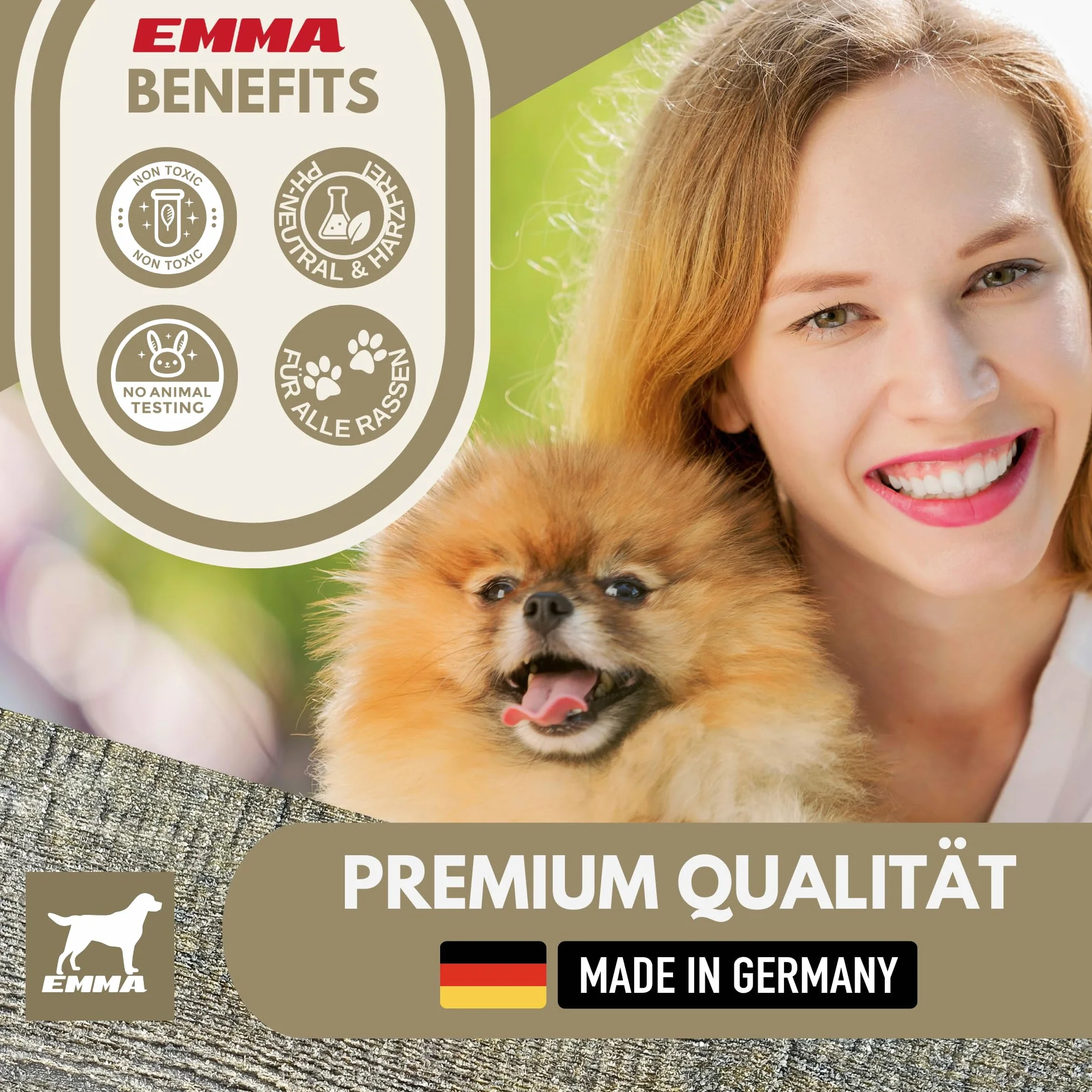 Emma Zinc Spray Cheval Pommade Protection Plaies Démangeaisons Chien Chat Pansement Vaporisateur Imperméable 0,25+0,2l