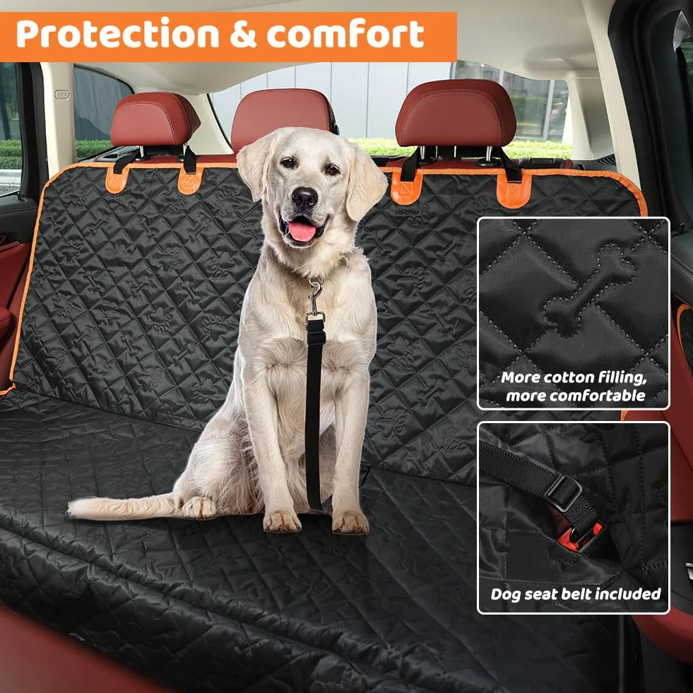 KYG Housse Siège Voiture Chien Protection Imperméable Taille Universelle 132 x 58 x 46 CM