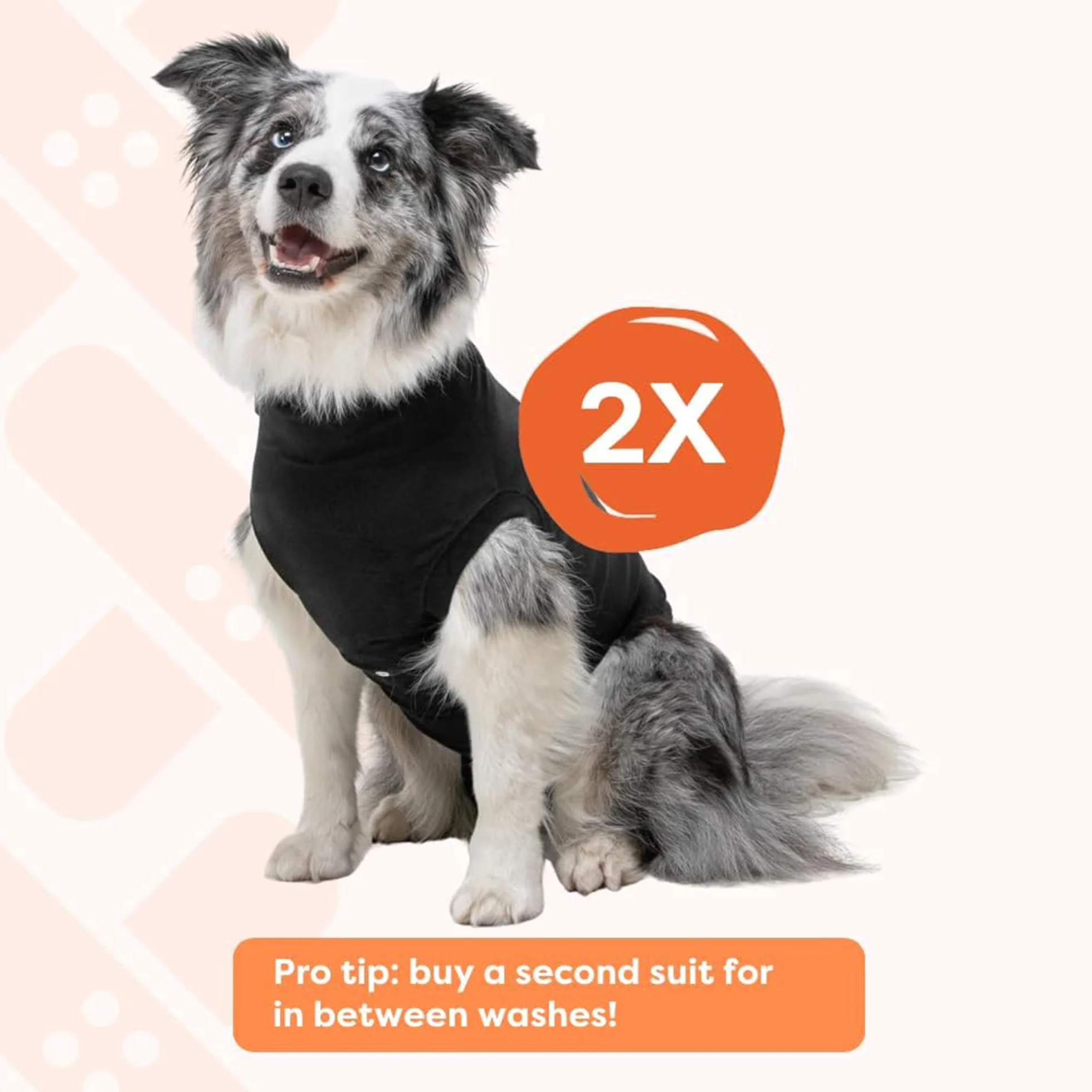 Suitical Recovery Suit Chien S+ Noir