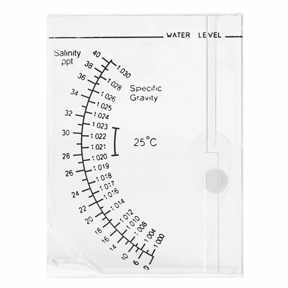 Compteur de salinité de l'eau de mer précis, hydromètre pour aquarium corail