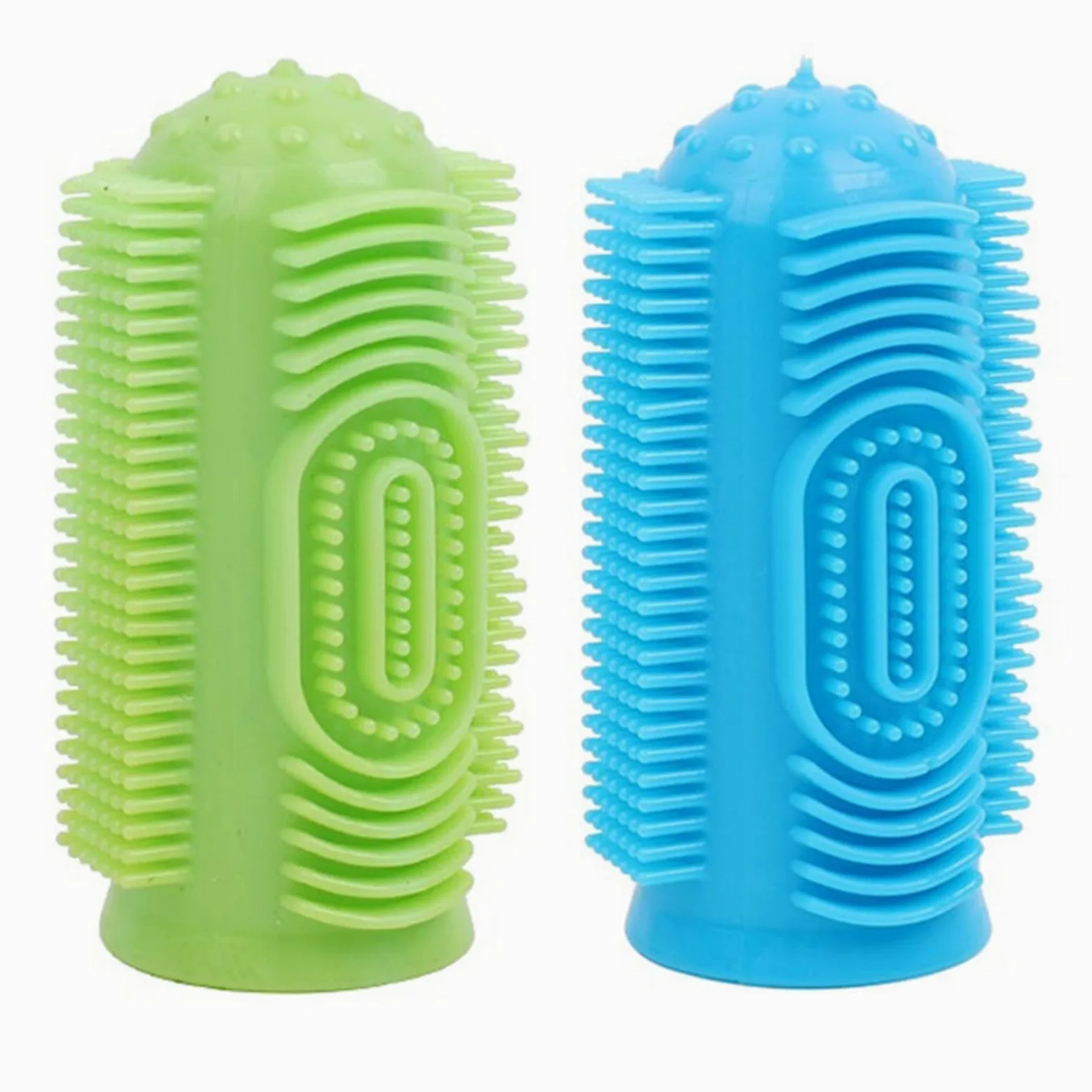Brosse dentaire for animaux de compagnie Soins bucco-dentaires Brosse dentaire for animaux de compagnie Brosse à dents for chiens en silicone à 360 degrés for chiens de petite race, chiens de taille m