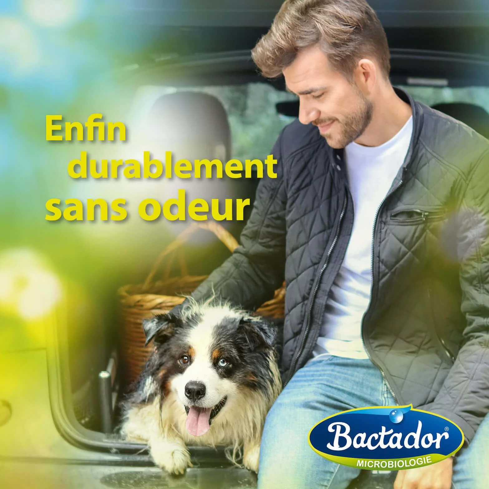 Bactador Anti-Odeur Et Détachant Microbiologique 750 ml Spray Neutralisateur D'Odeurs Nettoyant Enzymatique