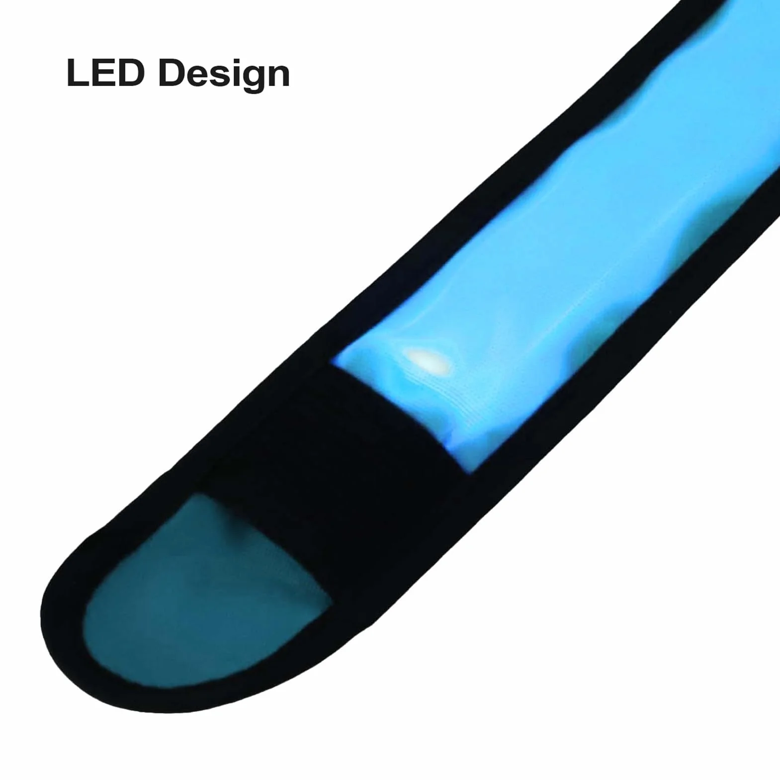 Sangles réfléchissantes pour chevaux – Bandes de cheville LED en nylon durable avec lumière vive, accessoires équestres de sécurité réglable