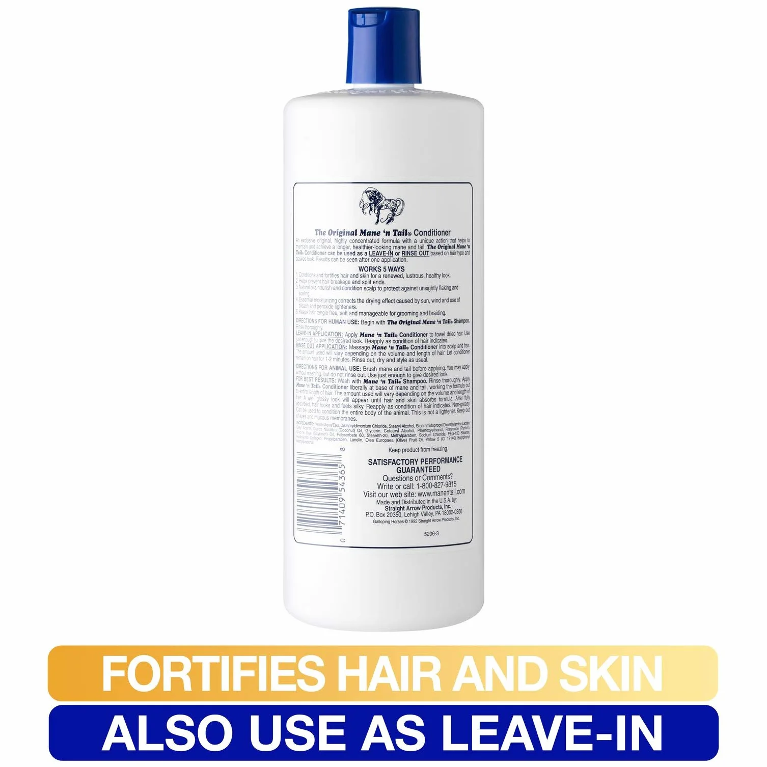 Straight Arrow Mane 'n Tail Conditioner 946 ml