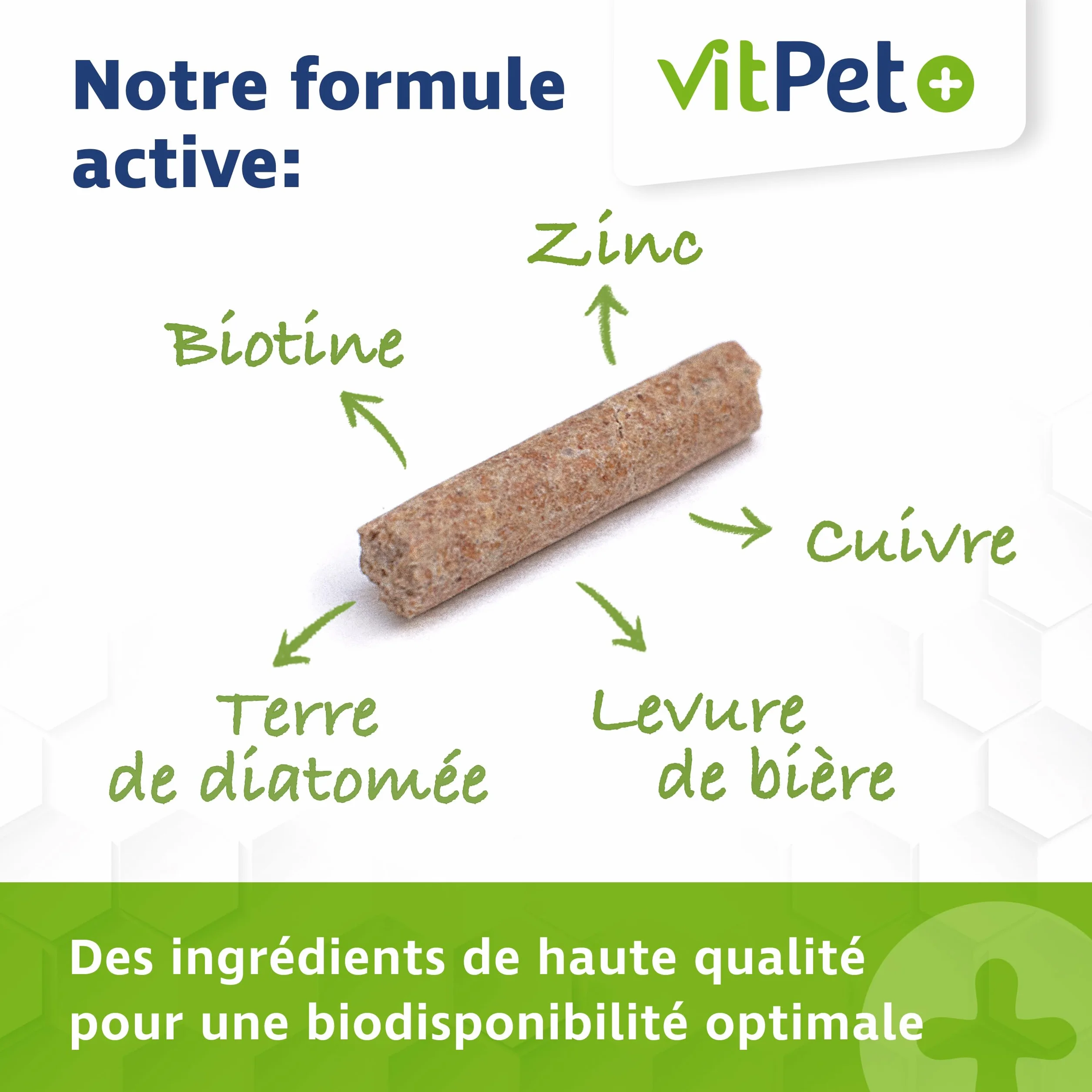 Huf Wohl Aliment minéral chevaux biotine zinc terre de diatomée levure de bière 4 kg croissance sabots