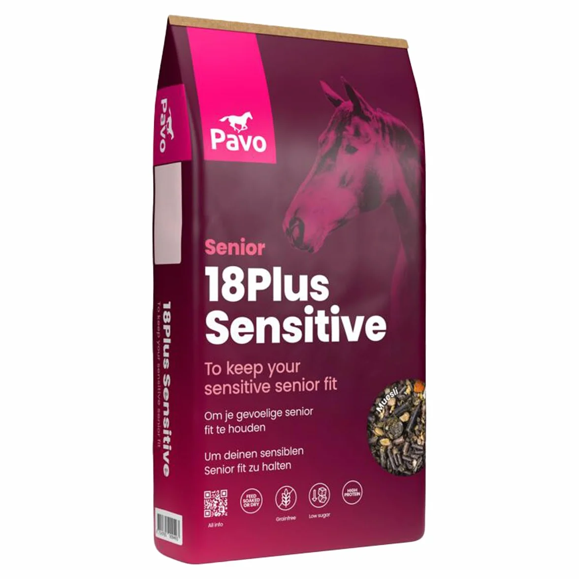 Pavo 18Plus Sensitive 15 kg karma dla seniora