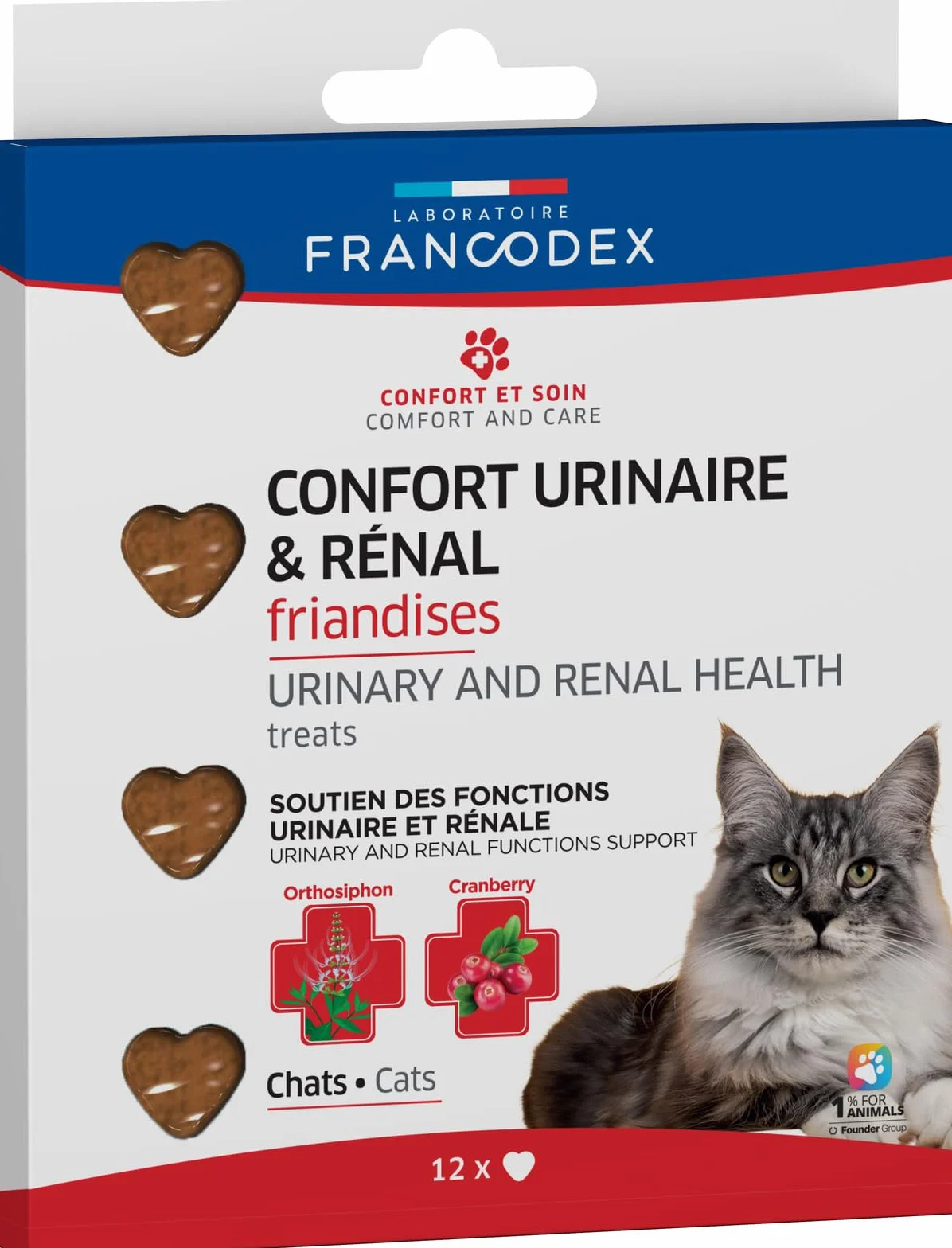 Francodex Jellies Urinaire-Renal pour Chat 12x1.5g