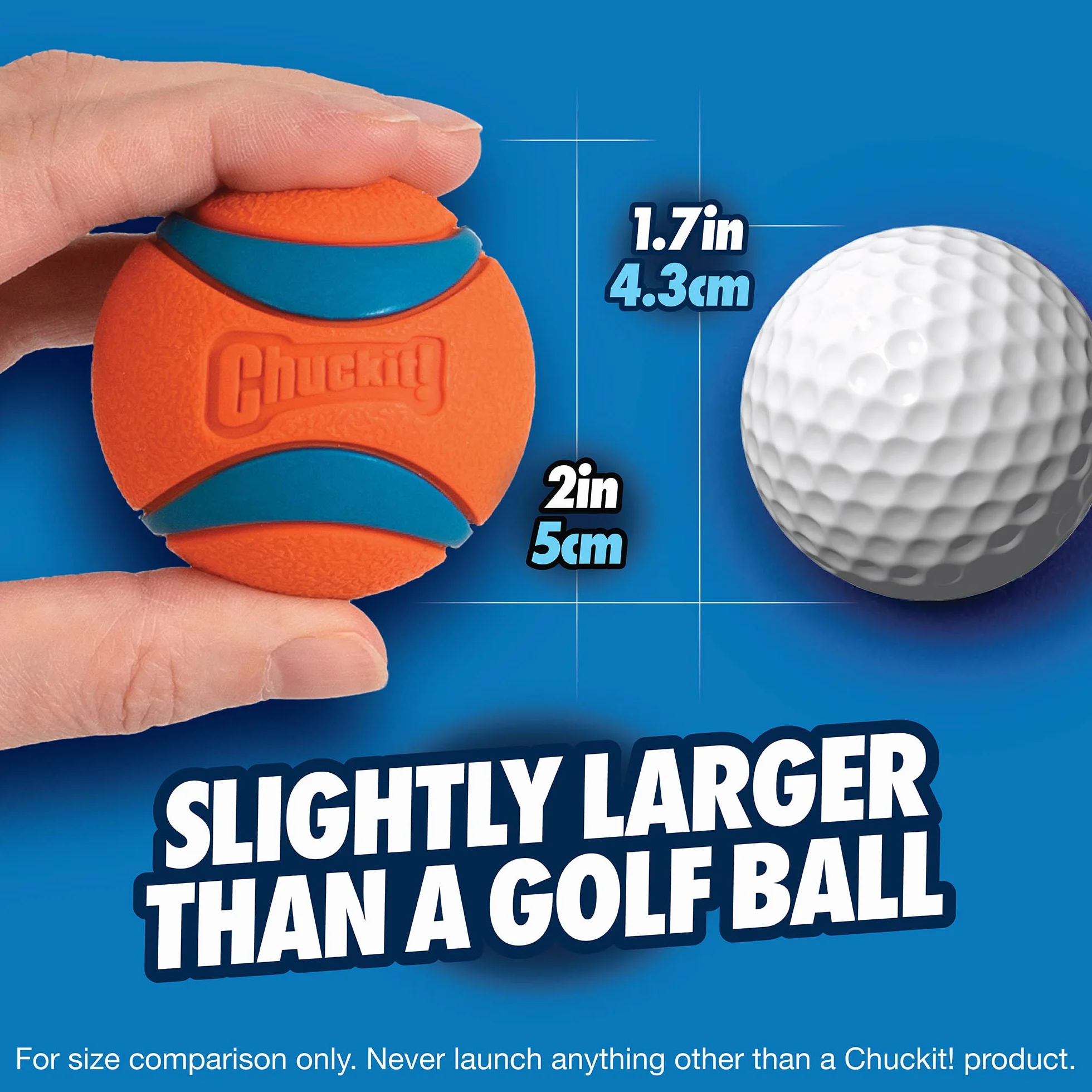 Chuckit! Lot de 2 Ultra Ball Small
