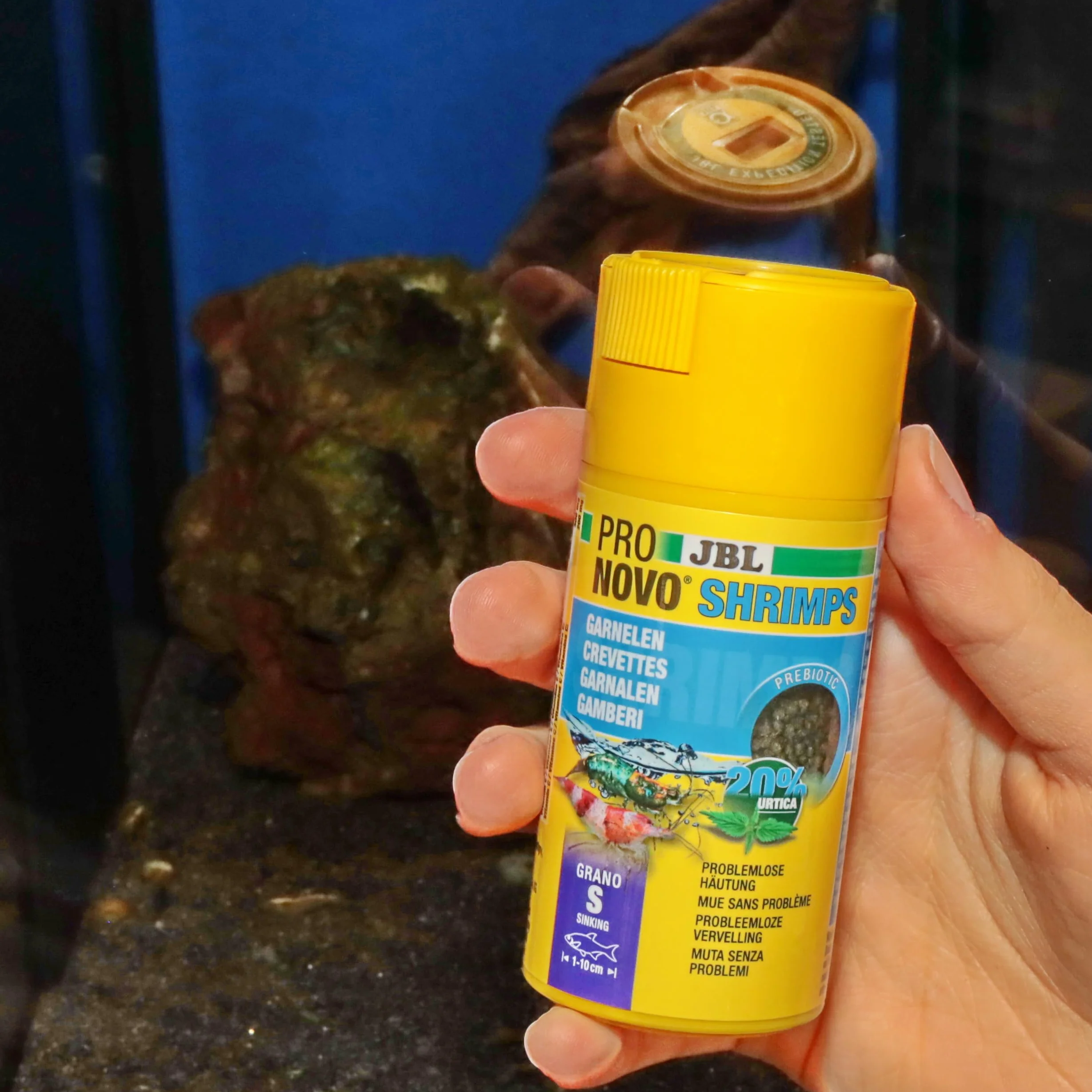JBL PRONOVO SHRIMPS GRANO Granulés pour Poissons taille S 100 ml