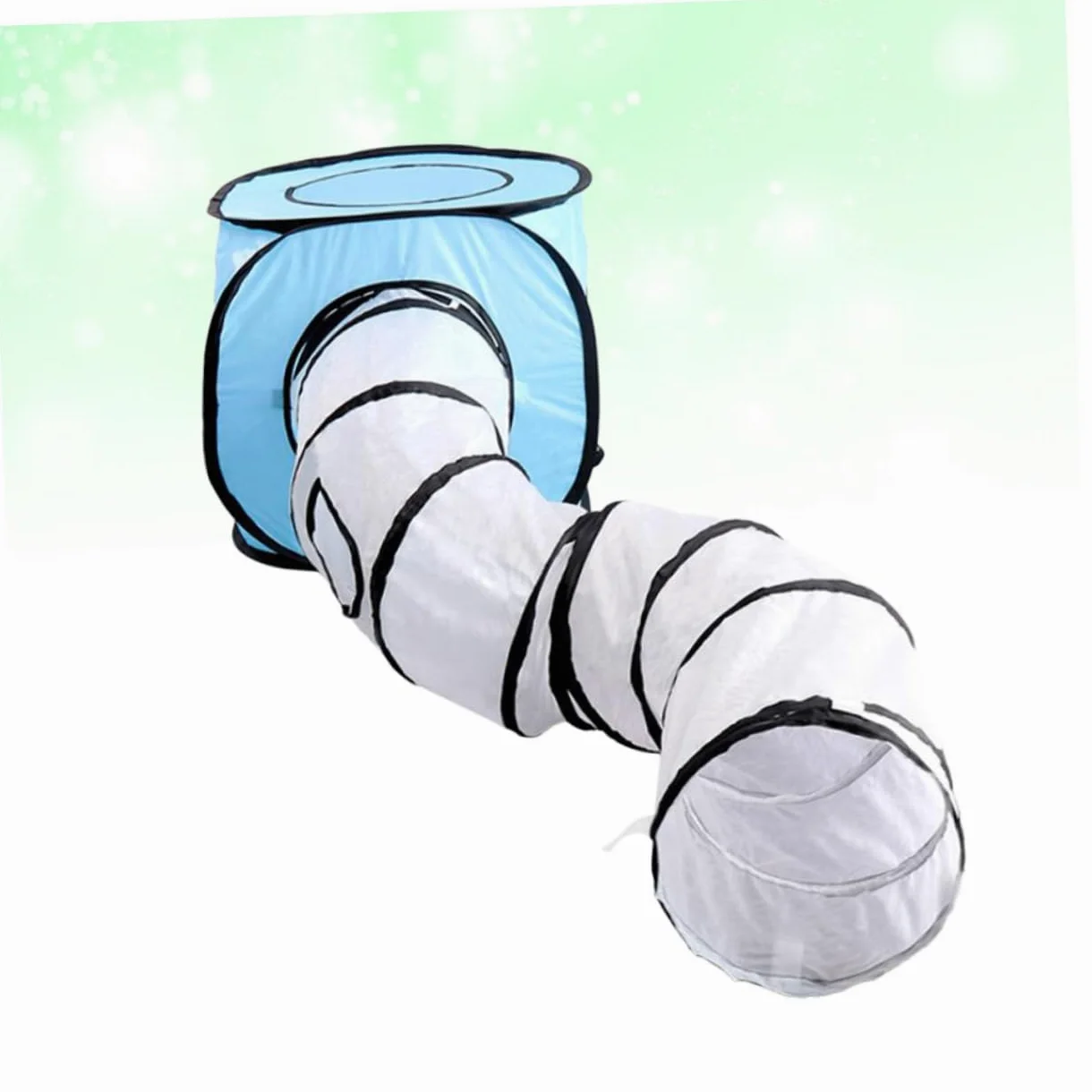 SUPVOX Tunnel pour Chat Jouets pour Chaton Tunnel de Jeu en Forme de S Jouets pour Animaux de Compagnie