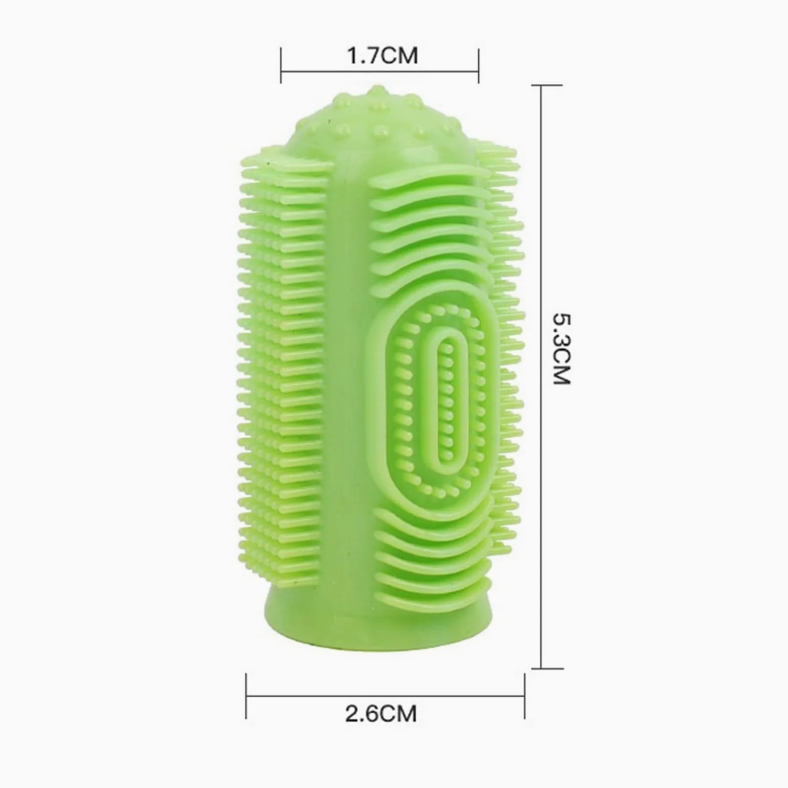 Brosse dentaire for animaux de compagnie Soins bucco-dentaires Brosse dentaire for animaux de compagnie Brosse à dents for chiens en silicone à 360 degrés for chiens de petite race, chiens de taille m