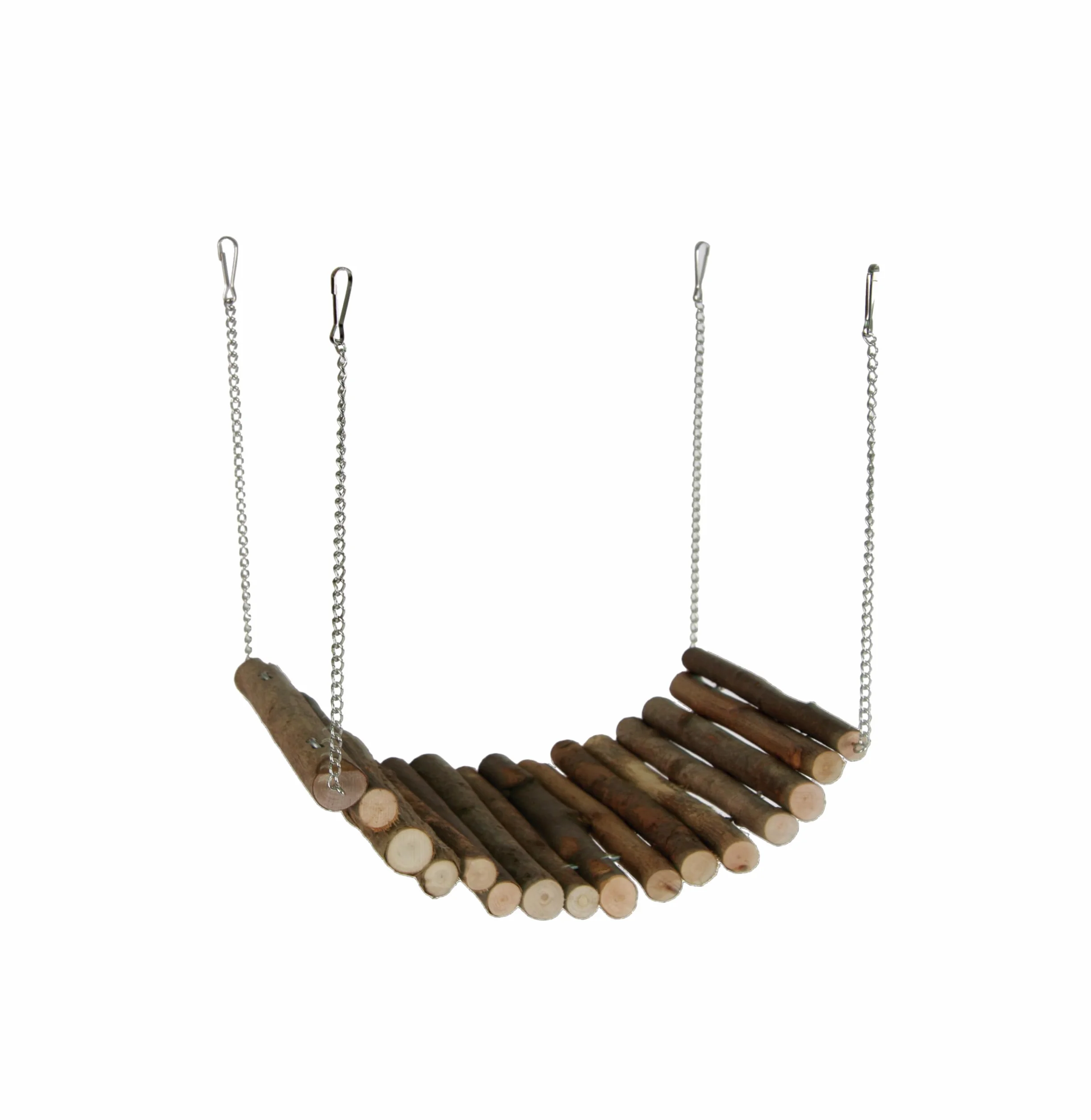 Pont en Bois 100% Naturel pour Rongeur 10x20cm - Lapin, Cochon d'Inde, Hamster