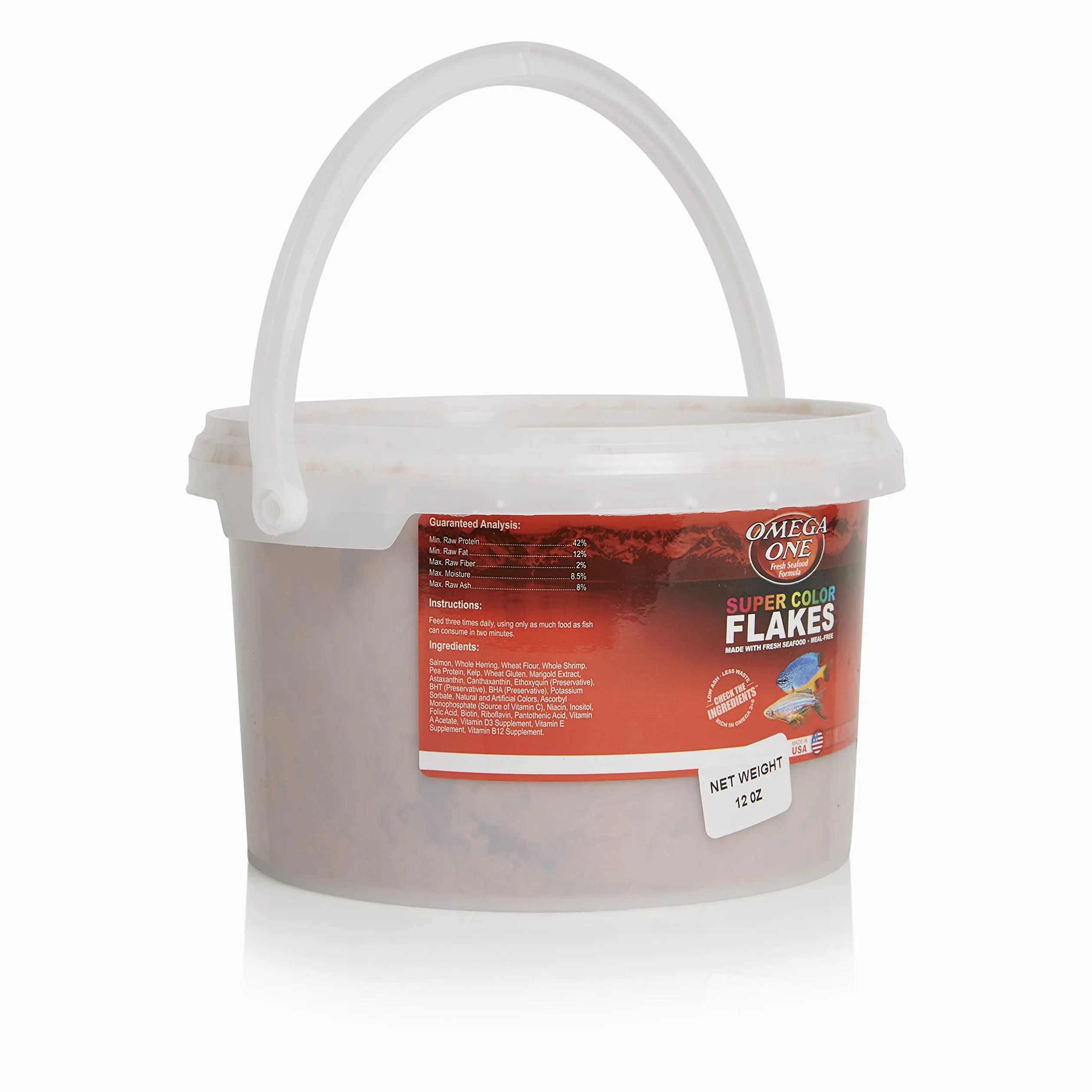 Omega One Super Color Flakes 12 oz