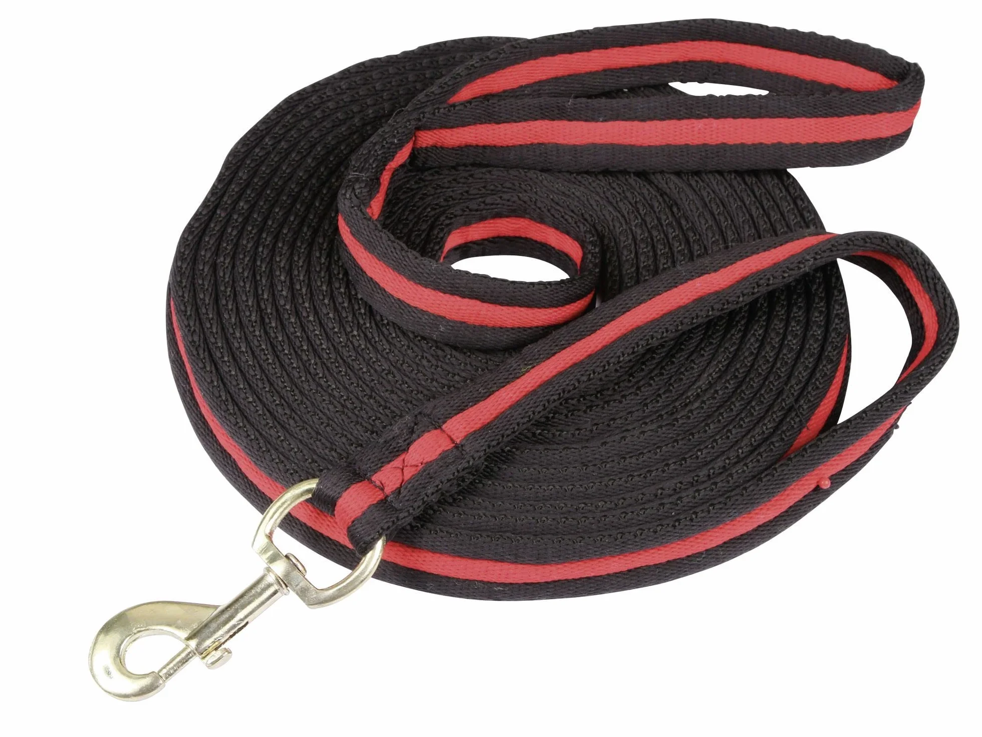 Kerbl Chevaux Longe de Travail Softlonge 8 m Noir/Rouge