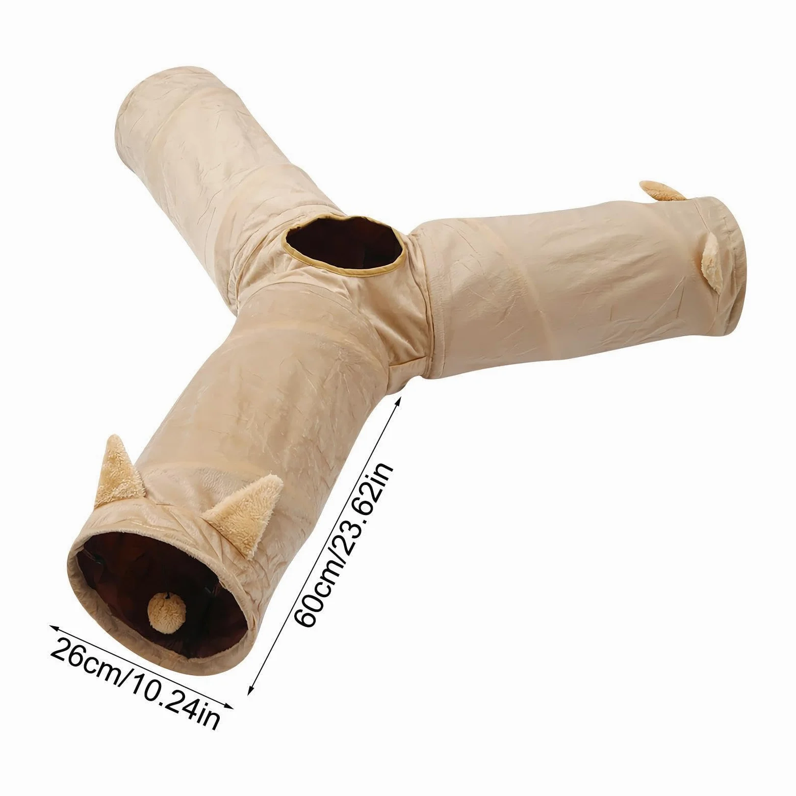 Jouet Interactif pour Chat Jouet Interactif Compact d'Enrichissement pour | Lits Tunnels de Chats Pour petits chiots et petits lapins et cours et arrière-cours et parcs et jard