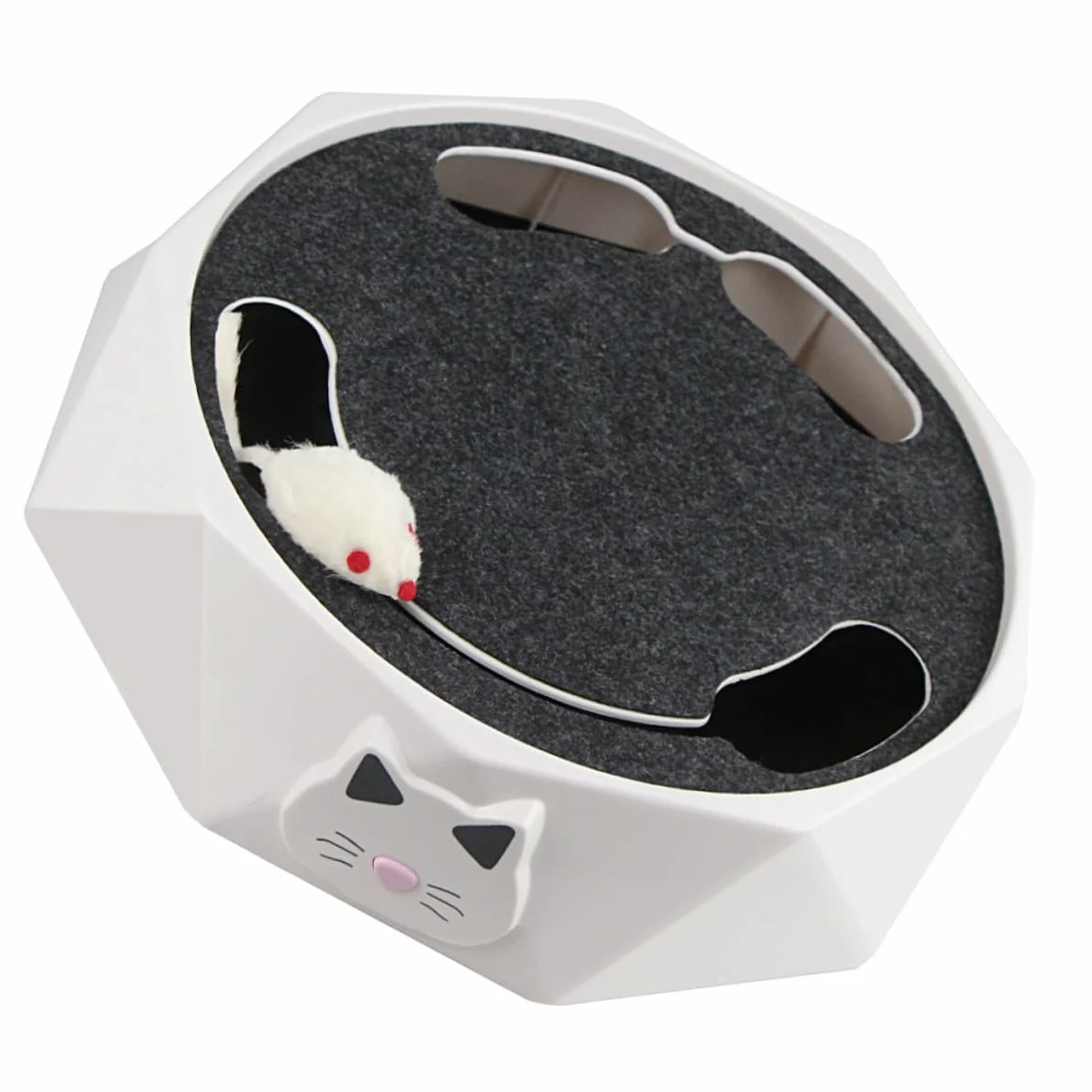 BESPORTBLE Jouet Souris Électrique Interactif pour Chat, Action de Fouissage, Simulation de Chasse, Portable, Piles 3 X AA, pour Chaton