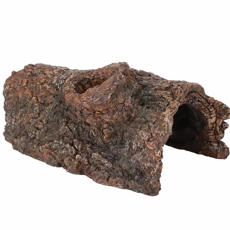 Rocher de Cachette de Reptiles, Grotte d'Amphibiens, Décoration d'Aquarium pour Lézard Scorpion