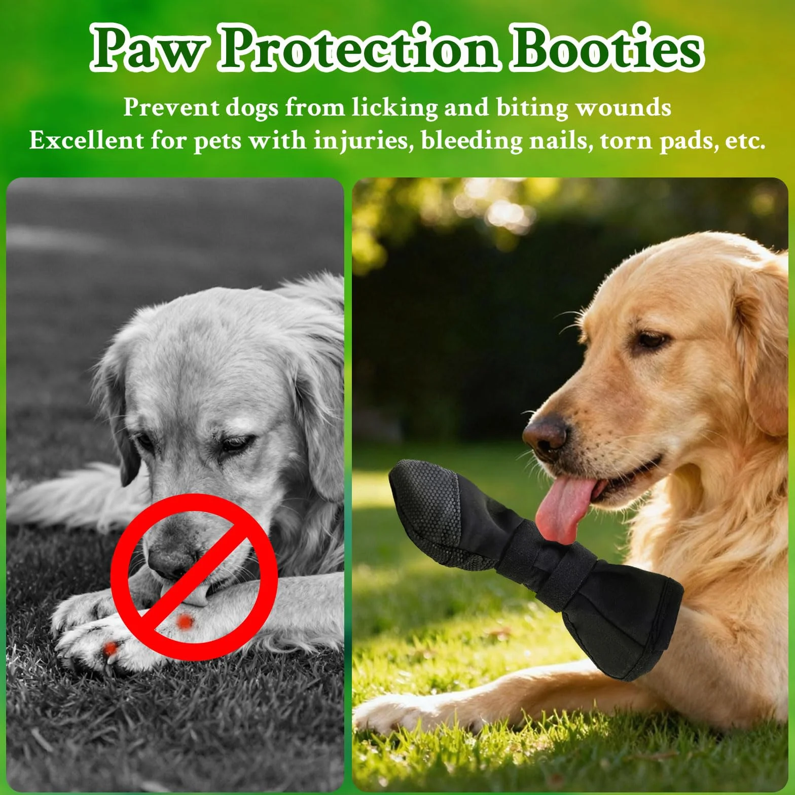 Chaussures Antidérapant pour Chiens 1 PC Bottes Protection Silicone Imperméables Housses Blessures