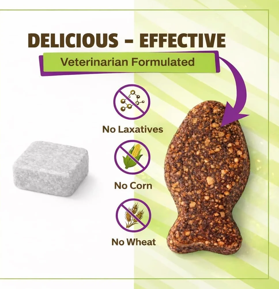 Pet Naturals Hairball friandises à mâcher au Poulet Suppléments contrôle Boules de Poils Soutien digestif Chat