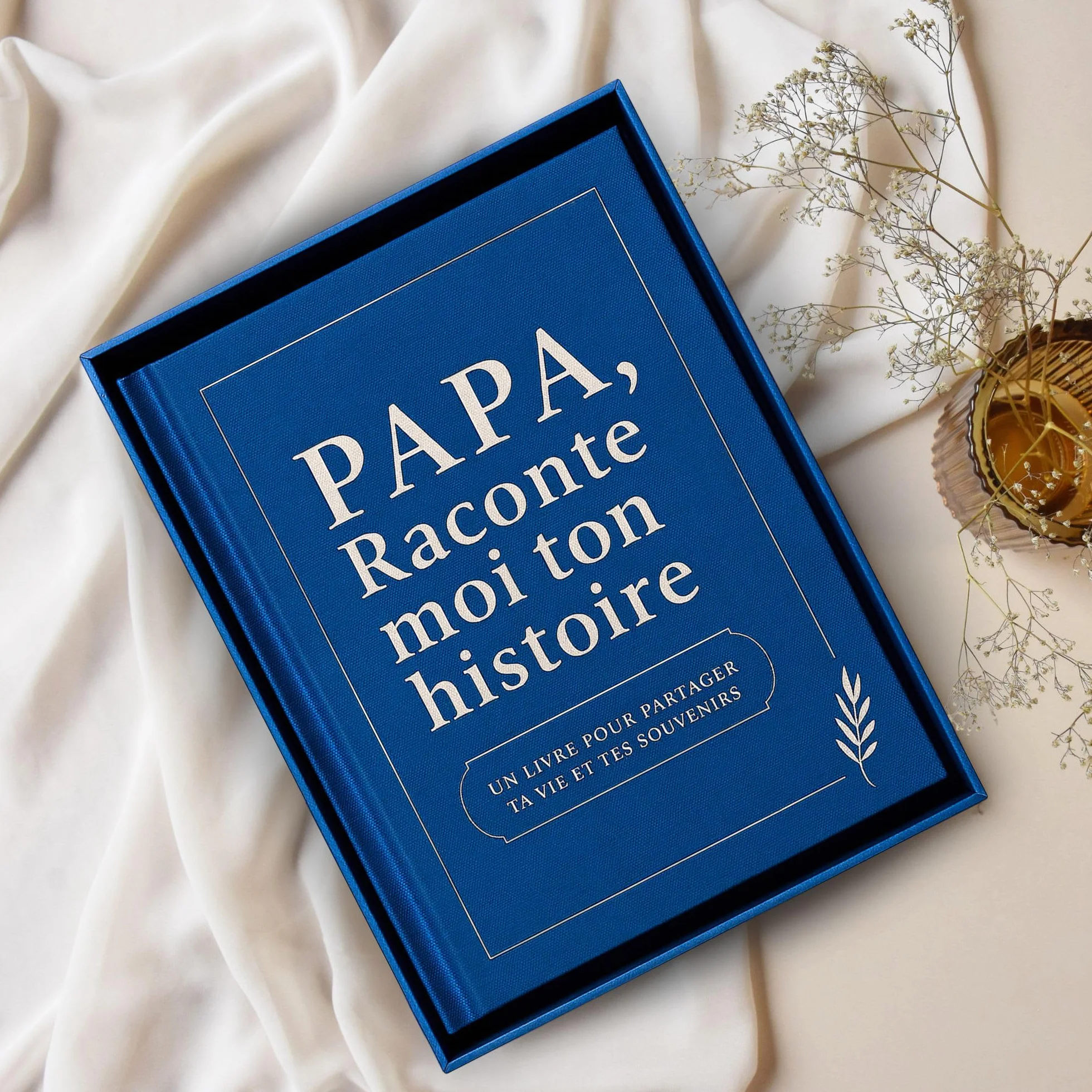 Livre souvenirs à remplir par papa – Journal guidé pour transmettre sa vie et ses souvenirs