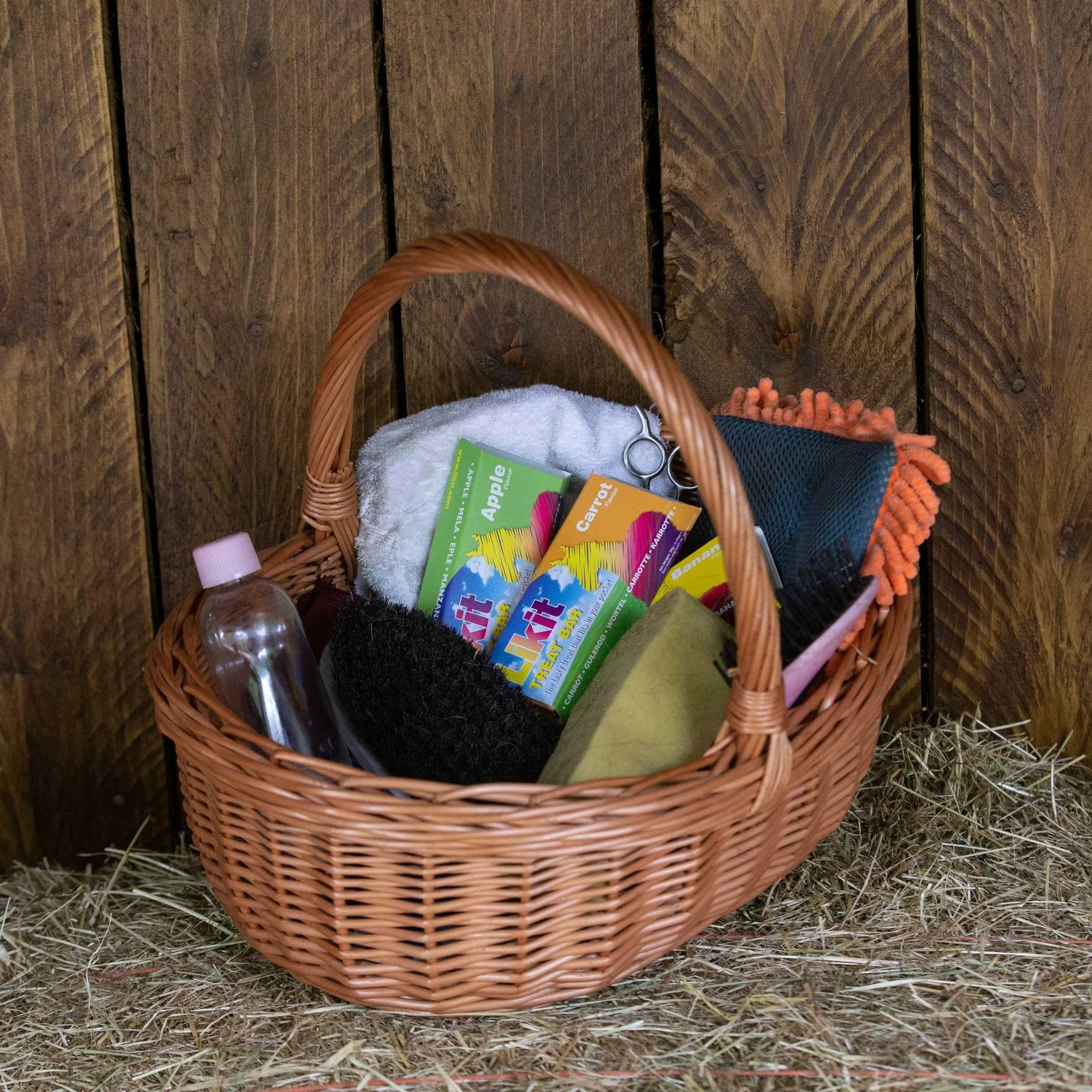 Likit Barre à friandises 90 g Banane pour Cheval entraînement récompense