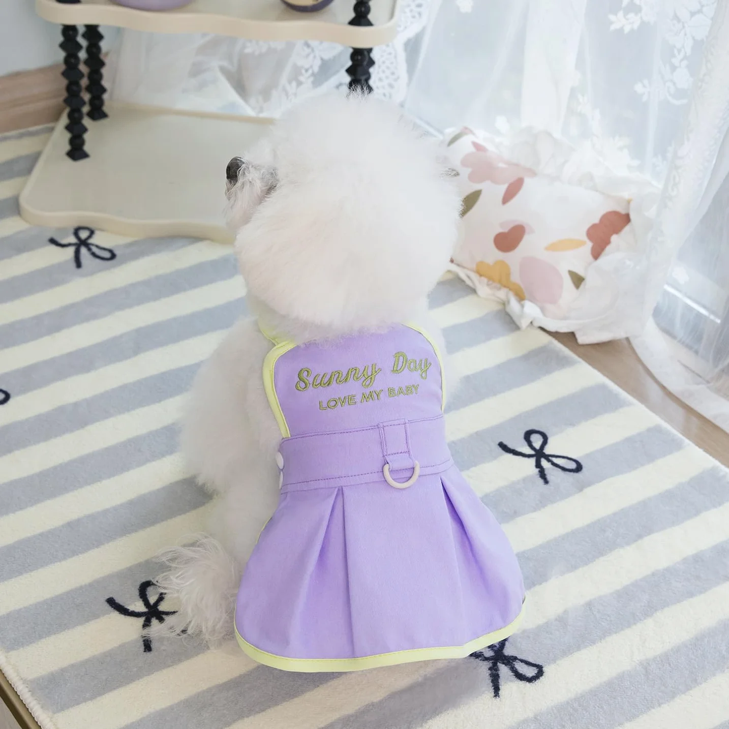 Chien Robes Luxe Princesse Ensoleillé Mariage Soirée Été Porte-Jarretelles Jupe Robe pour Petit Chien Fille