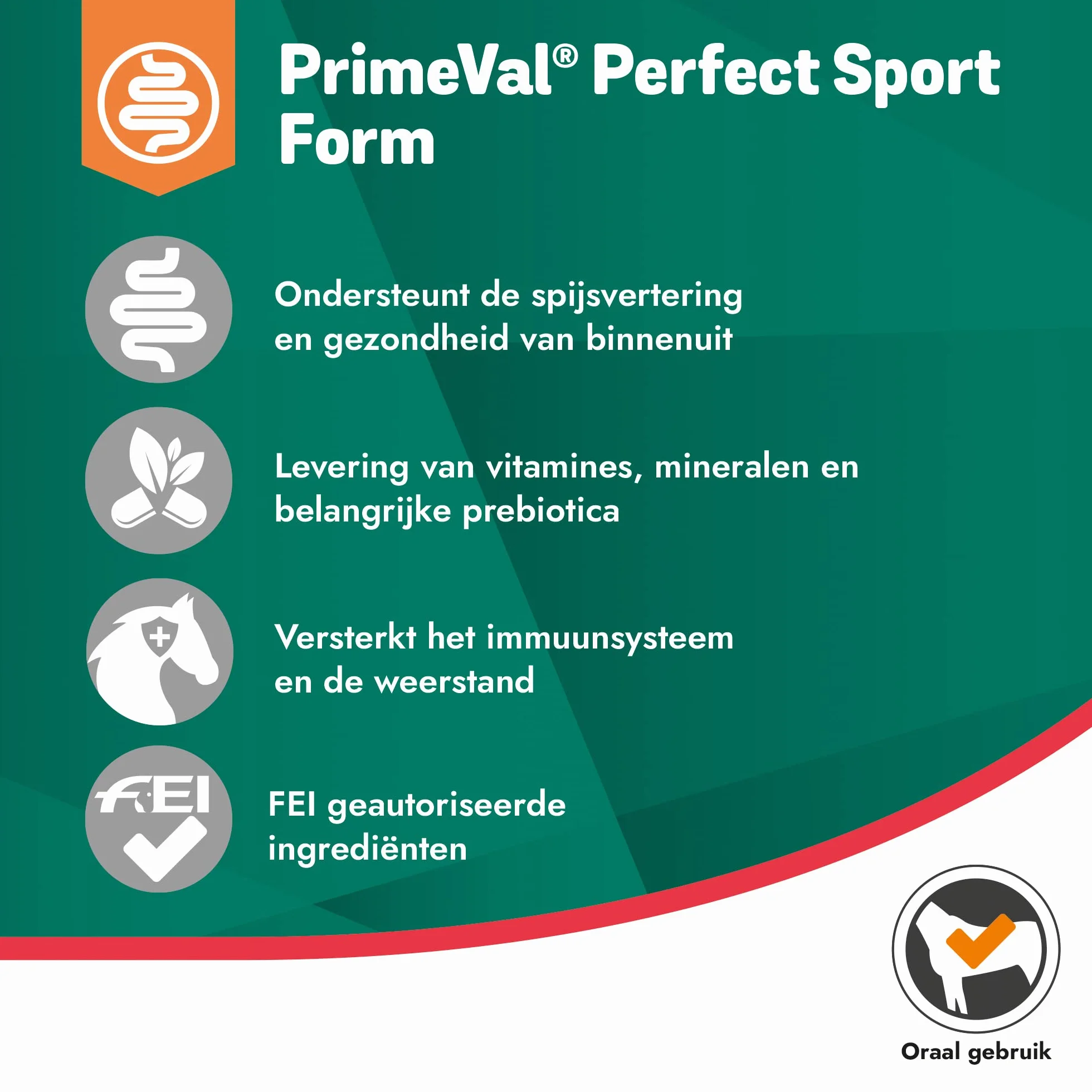 PRIMEVAL Perfect Form complément alimentaire cheval prébiotiques 1kg