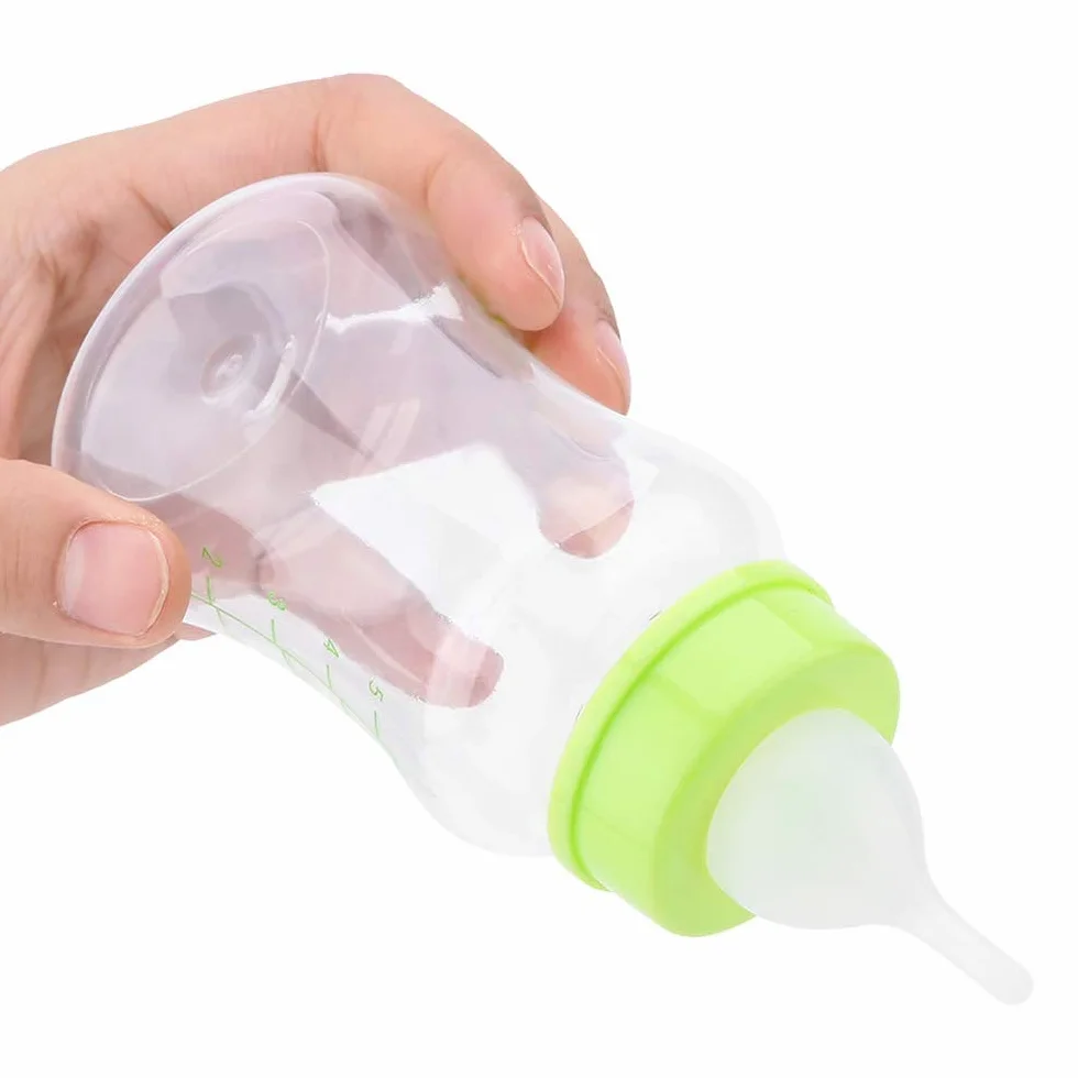 Biberon D'Élevage pour Chien et Chat 150 ML avec Brosse de Nettoyage, Kit Allaitement