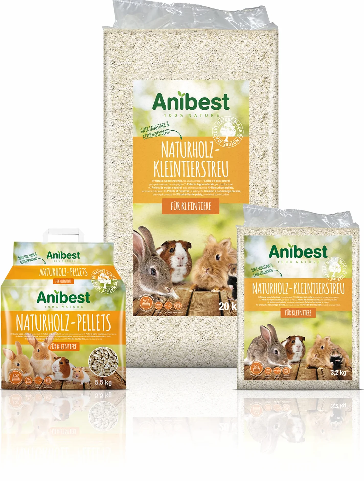 Anibest Granulés pour Petits Animaux 5,5 kg