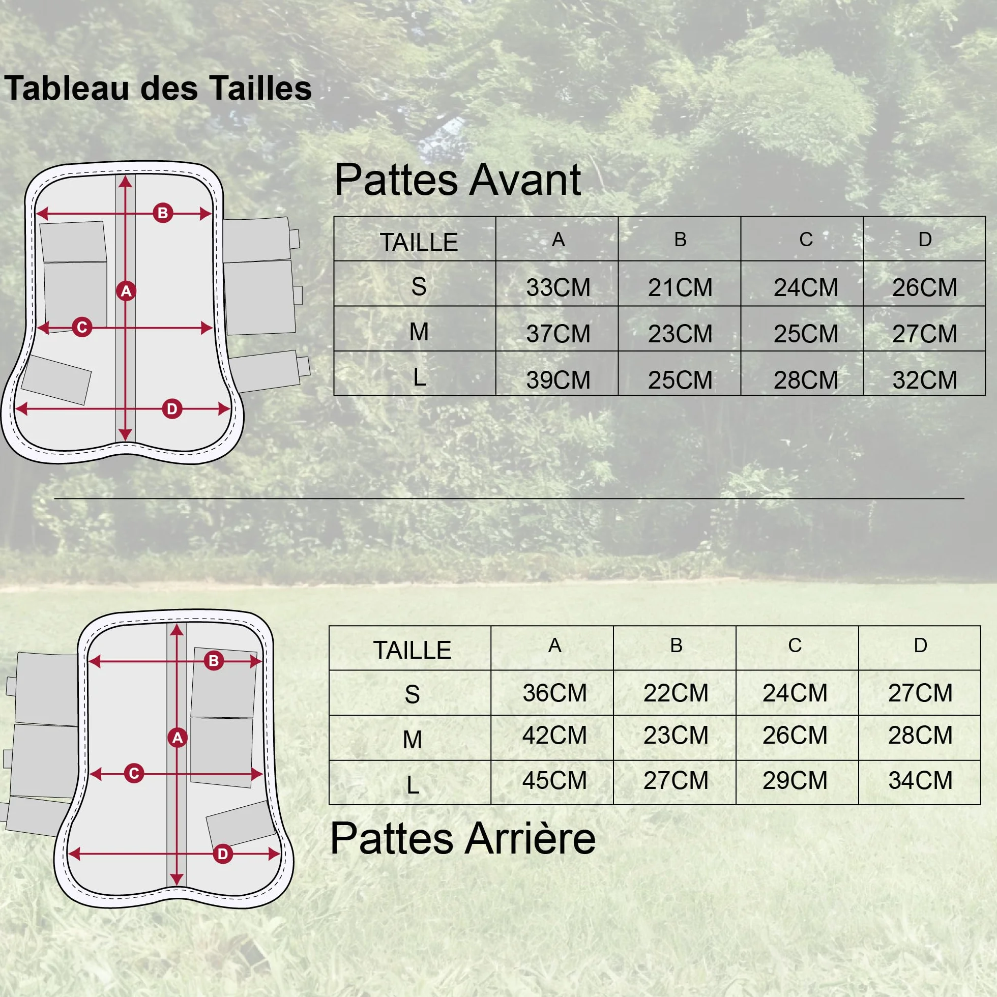 Guêtres pour Chevaux Lot de 4, Maille Respirante, Velcros Renforcés, Gris Medium