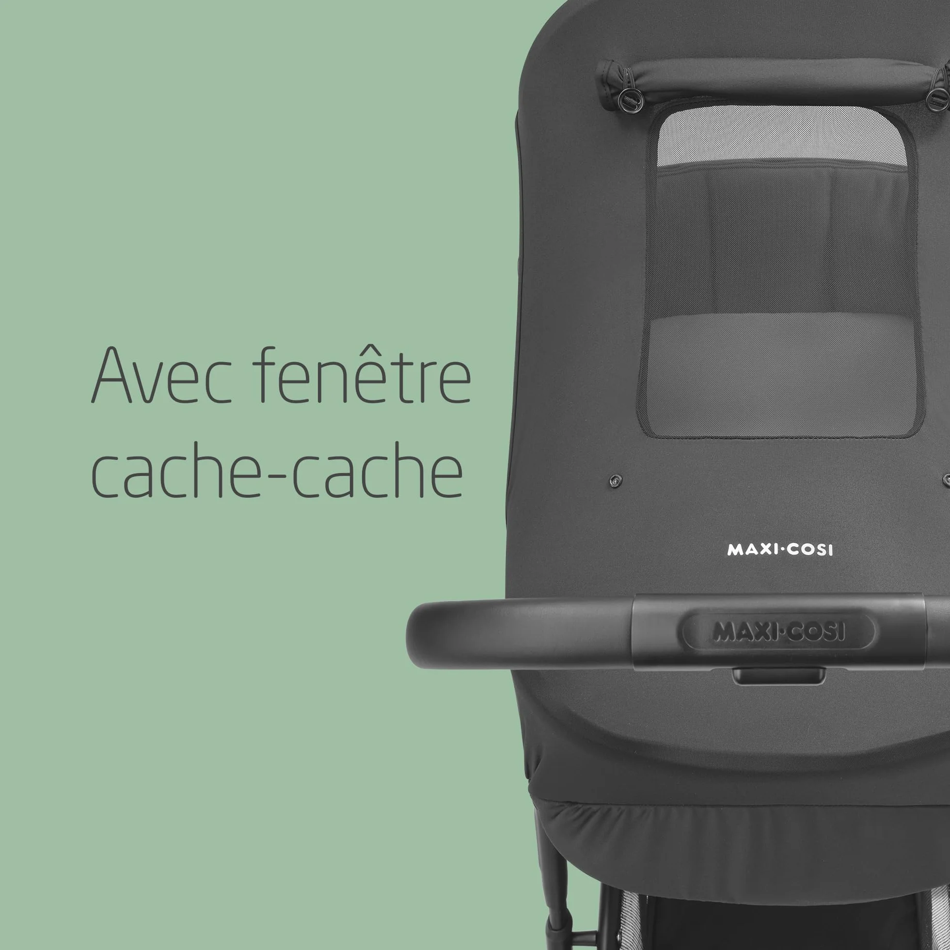 Maxi-Cosi Pare-soleil Protection UPF 50+ Fenêtre cache-cache Protection solaire bébé Noir