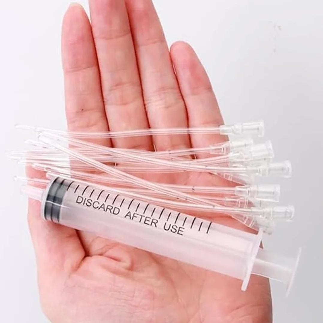 Seringue 10ml pour Nourrissage Bébé Oiseaux Perroquets, Tubes Souples Alimentation avec 10 Cathéters