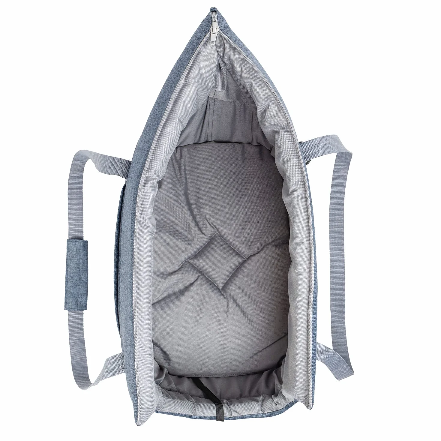 Sac de transport pour chiens et chats polyester jusqu'à 15 kg taille L imitation denim