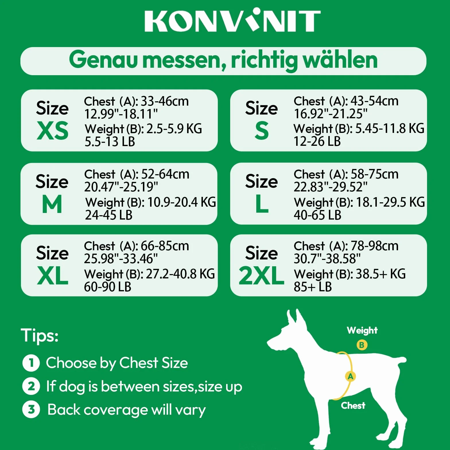 KONVINIT Gilet de Sauvetage pour Chien - Gilet de Flottaison Réglable avec Poignée et Bandes Réfléchissantes