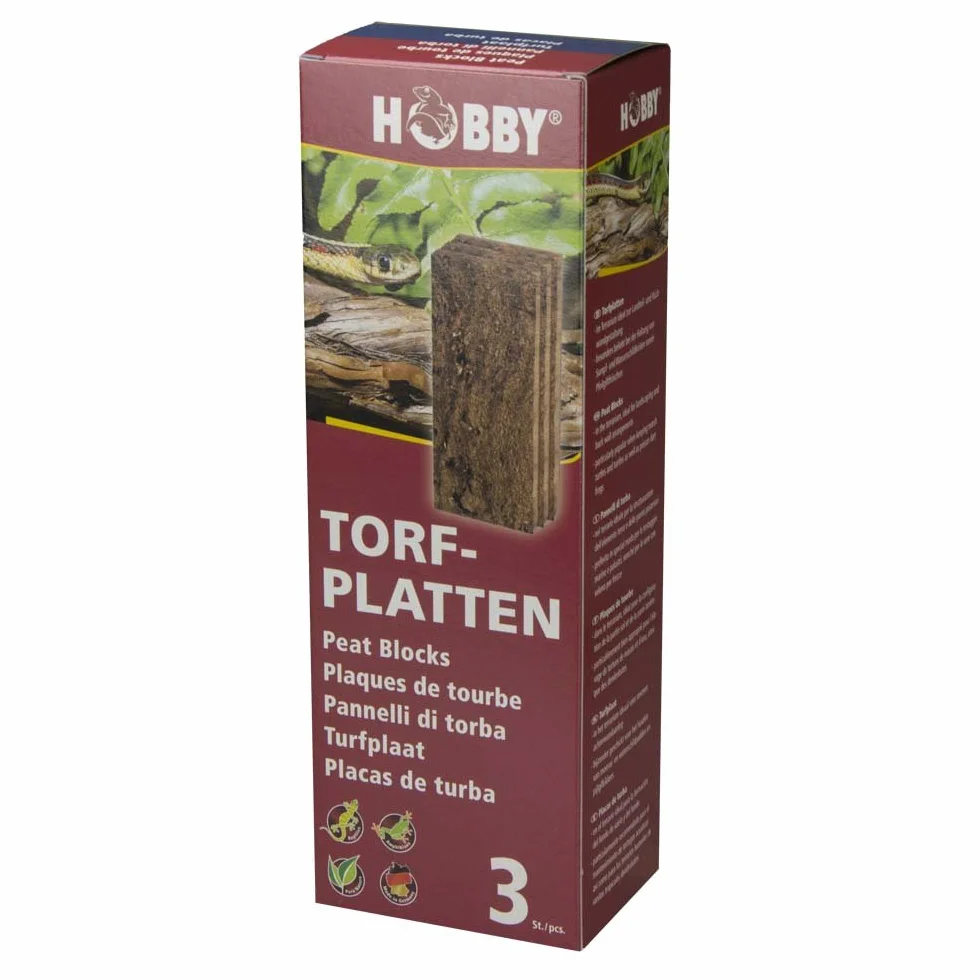 Tourbe en Plaque 3p 20x8x1.8cm