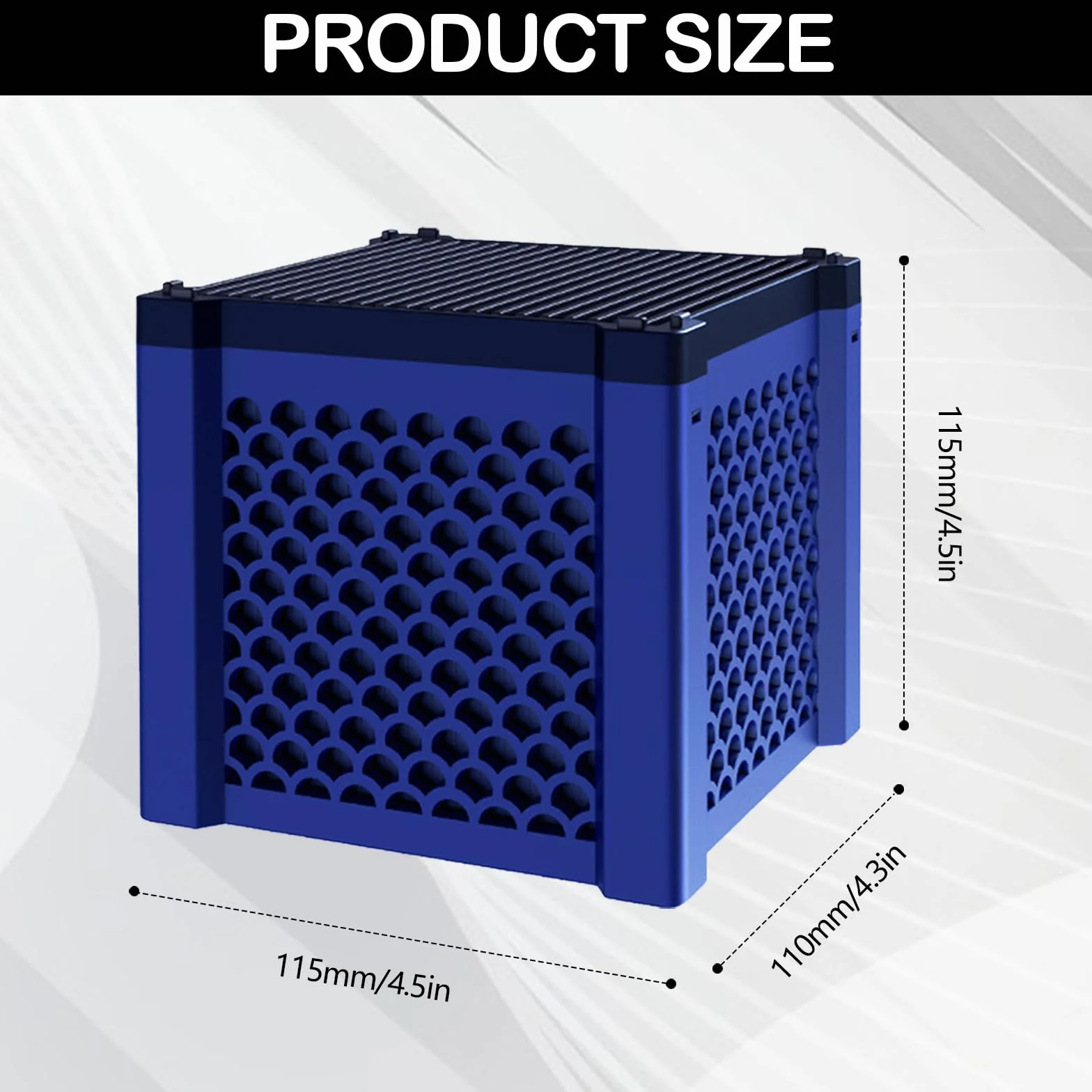 Lot de 2 Cubes Purificateurs d'eau pour Abreuvoir à Chevaux, Filtre à Charbon Actif