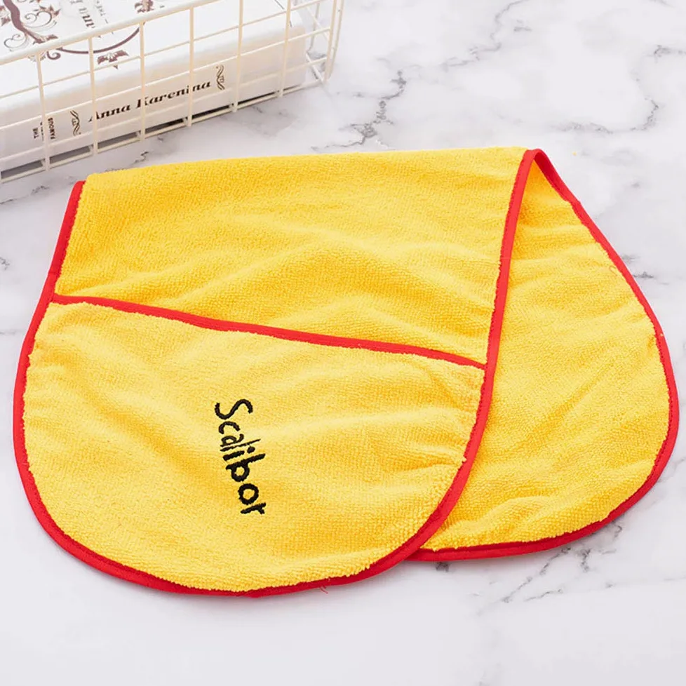 Rapide Séchage Serviette de Bain, Serviette pour Chien Peignoir pour Animaux Chien Chat Serviette Chien Robe de Chambre